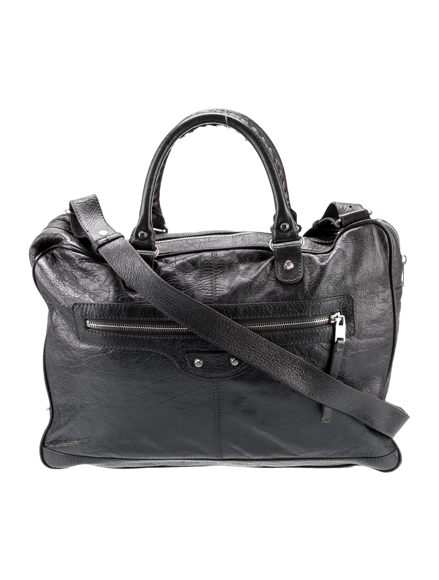 Balenciaga Leather Motocross Classic City