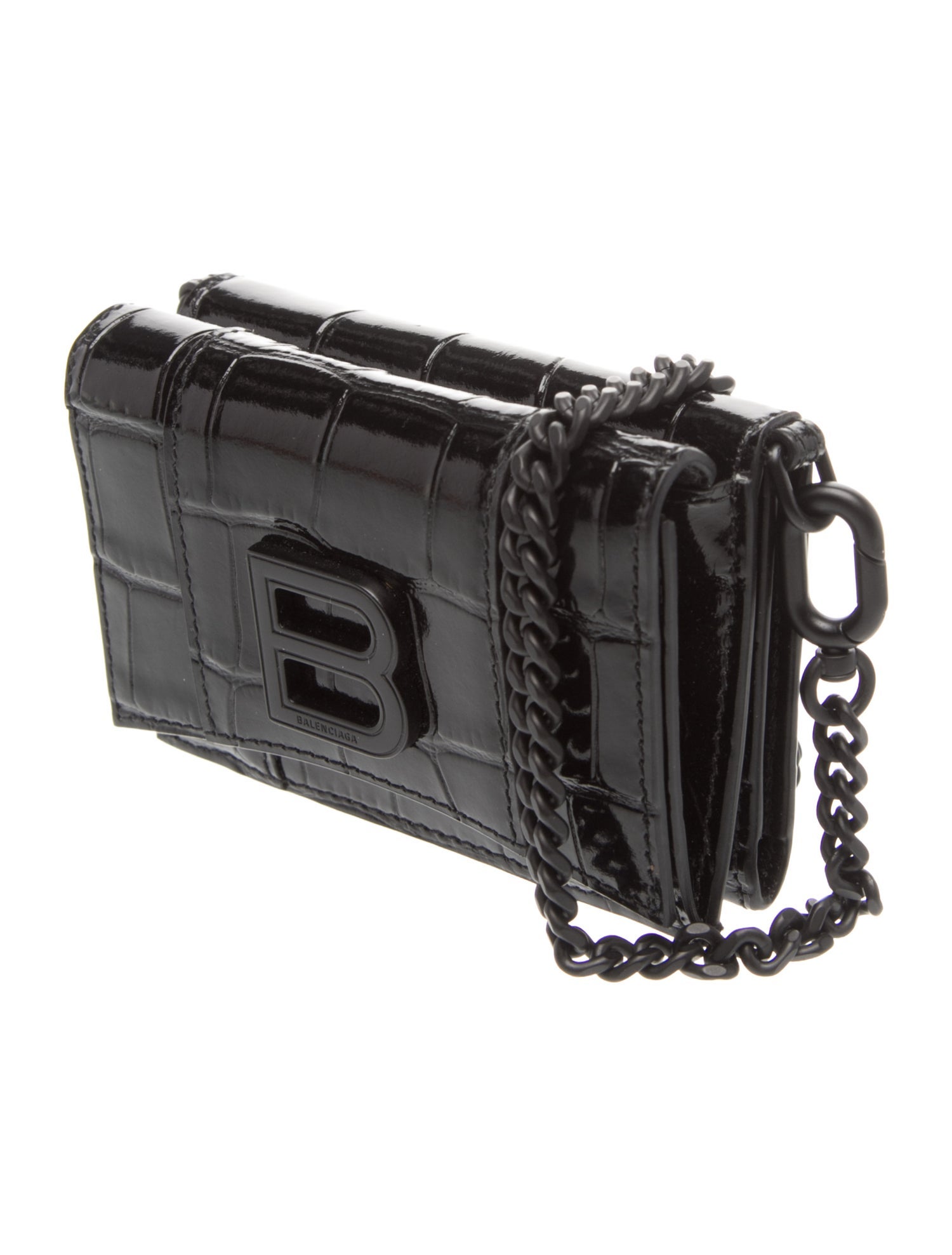 Embossed Leather Hourglass Mini