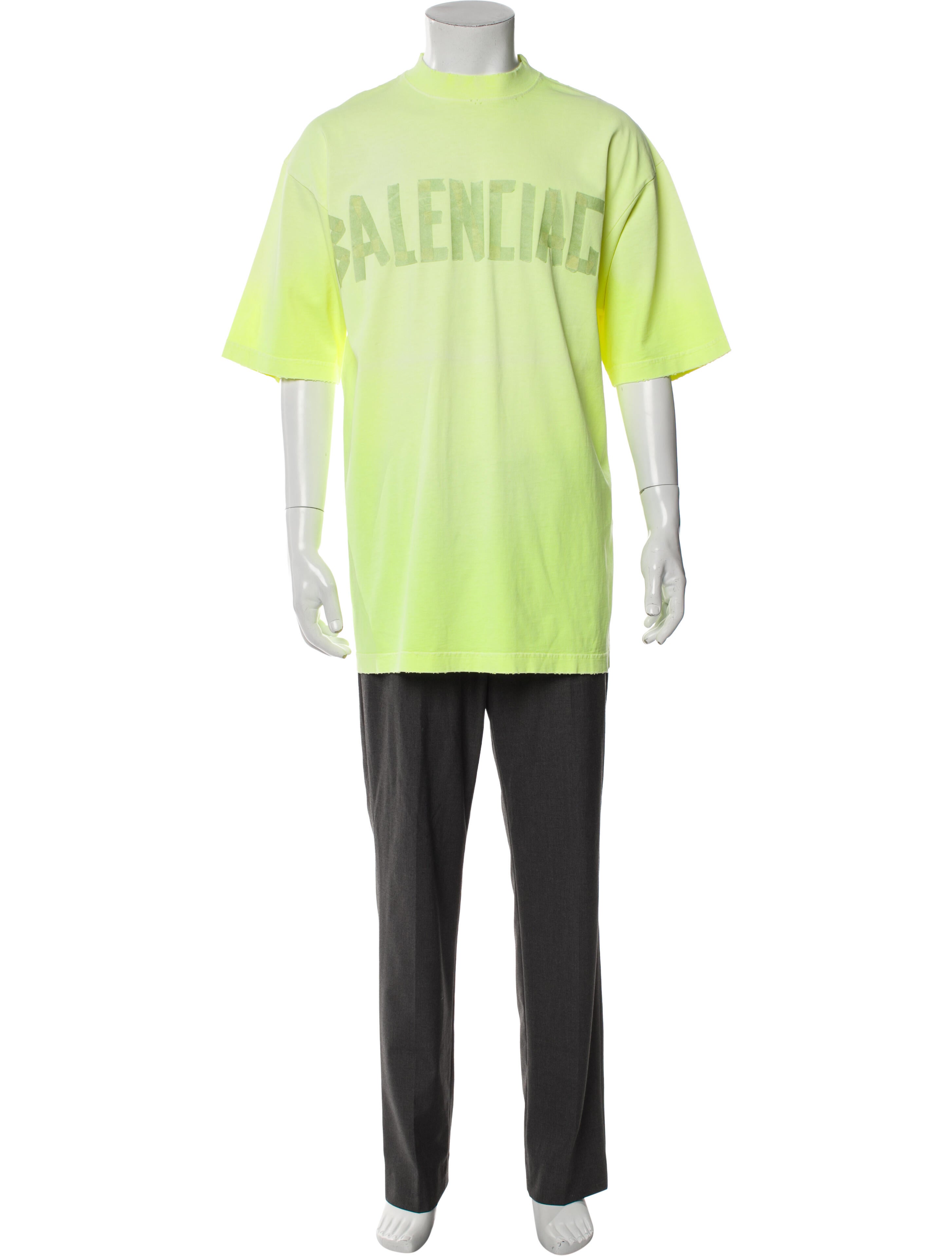 Balenciaga 2022 Tape Logo T-Shirt
