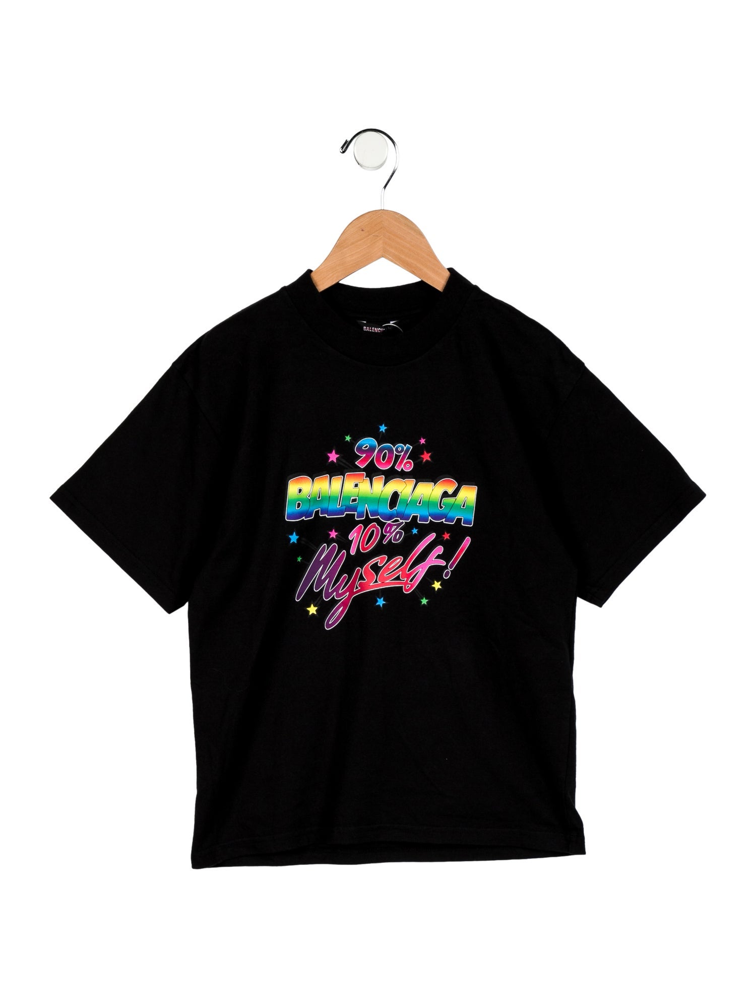 Balenciaga Girls' 90% Balenciaga 10% Myself T-Shirt