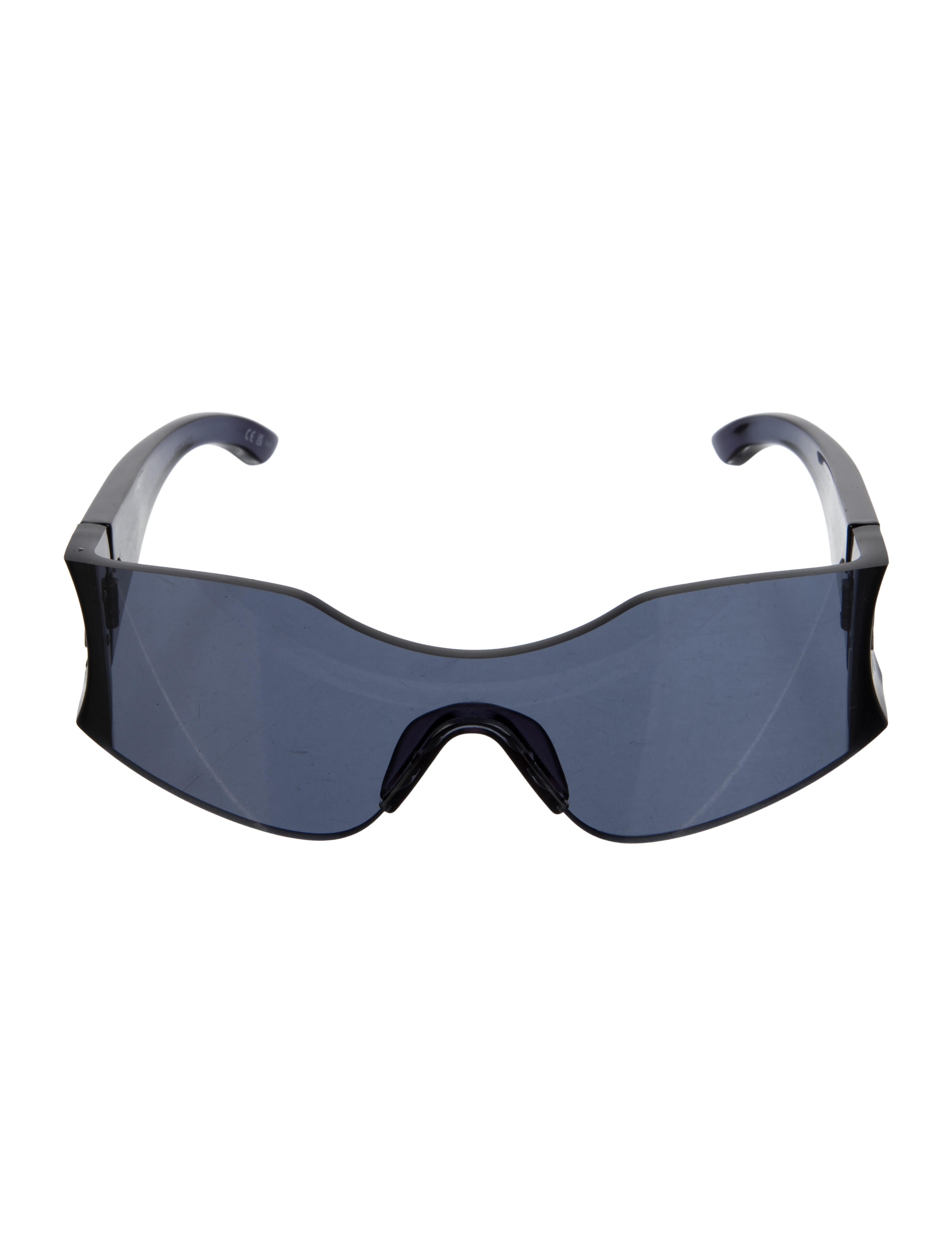 Balenciaga Shield Tinted Sunglasses