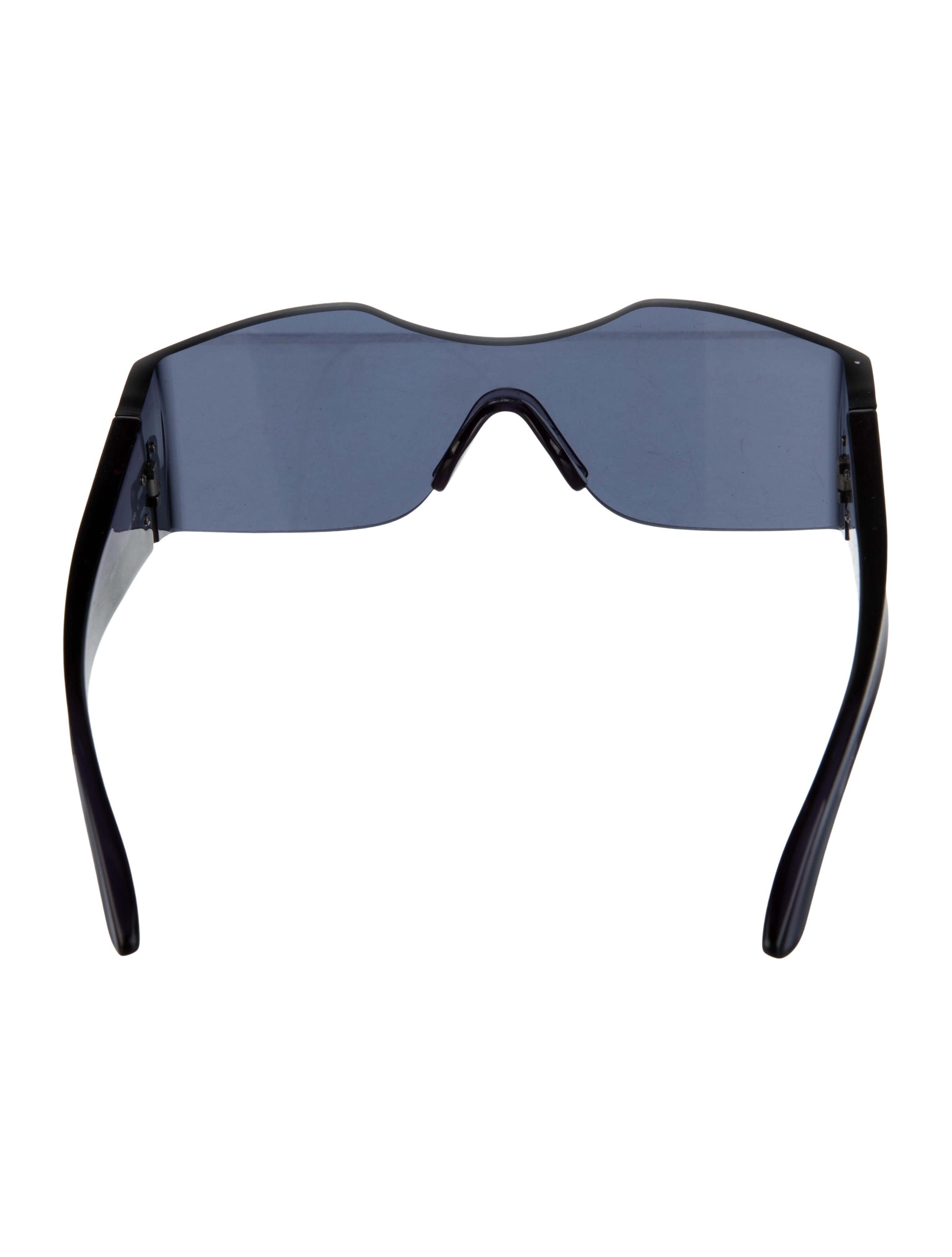 Balenciaga Shield Tinted Sunglasses