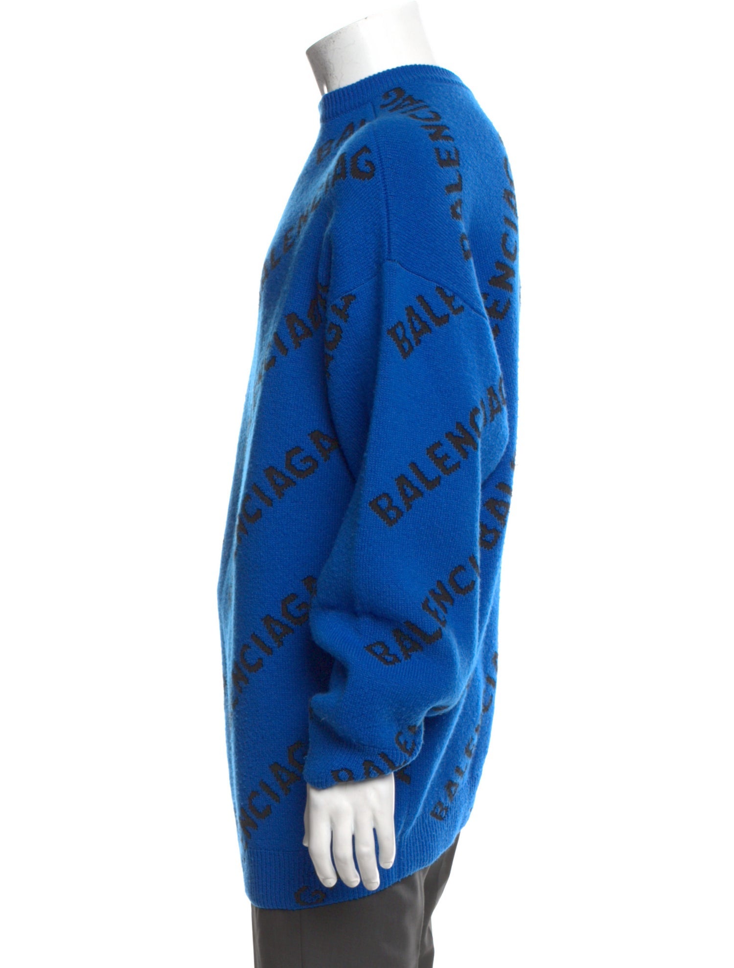 Balenciaga 2021 Signature Logo Pullover