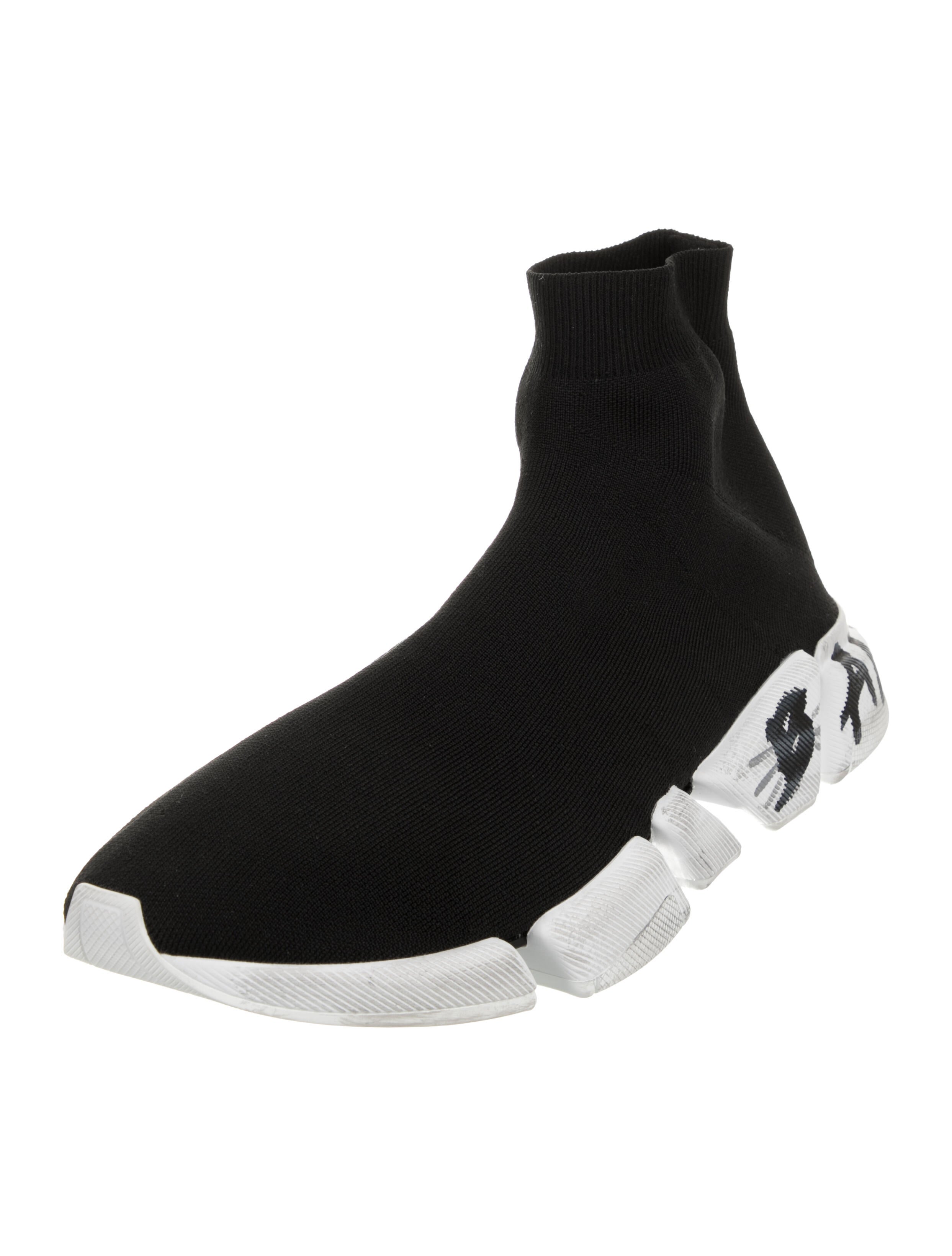 Balenciaga Speed Trainer 2.0 'Graffiti' Sock Sneakers