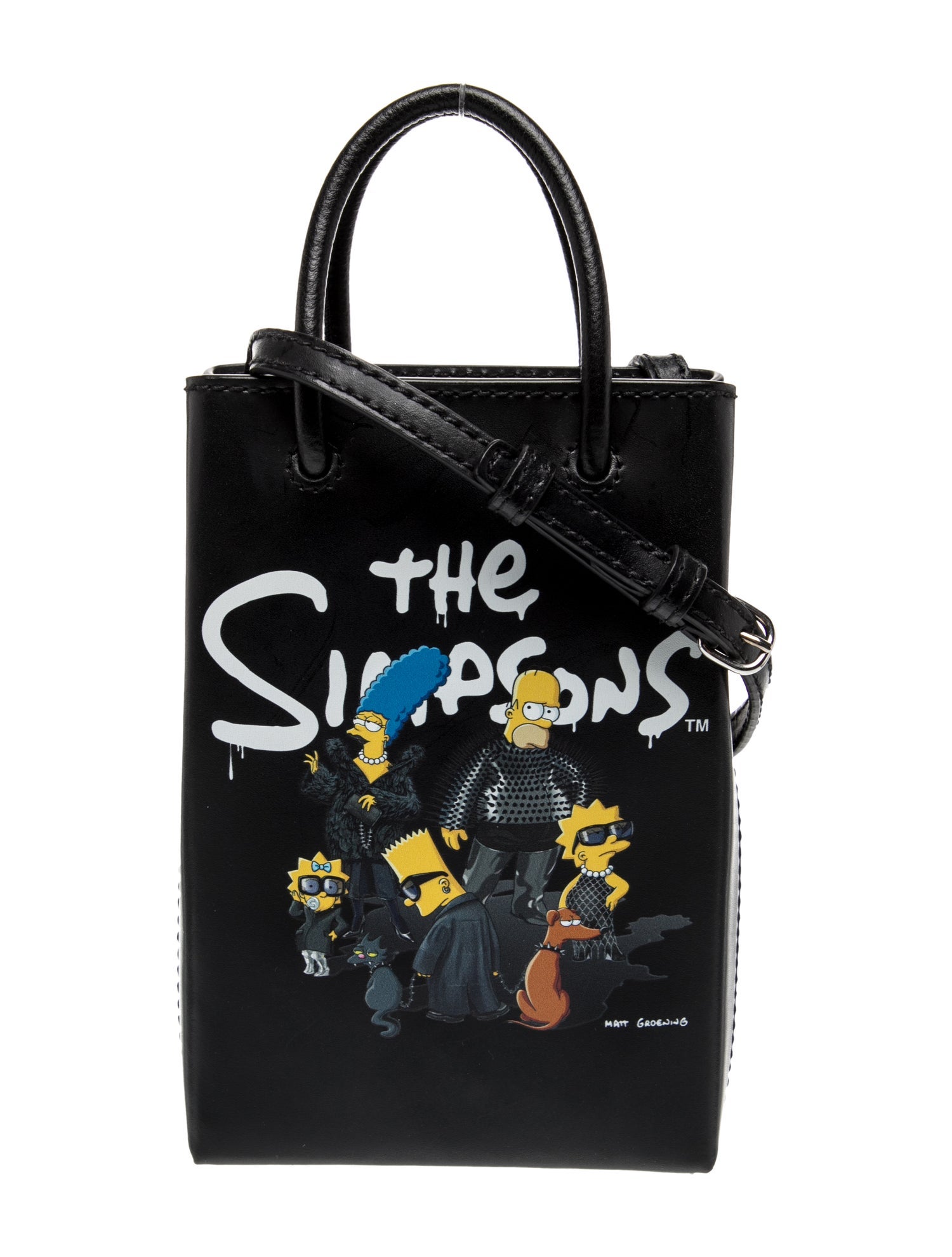 Balenciaga Leather The Simpsons