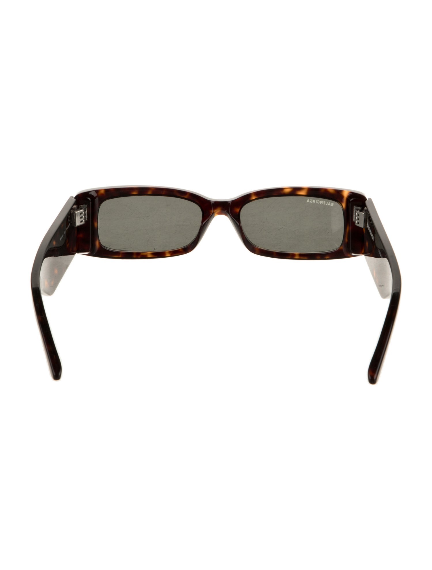 Balenciaga Square Tinted Sunglasses