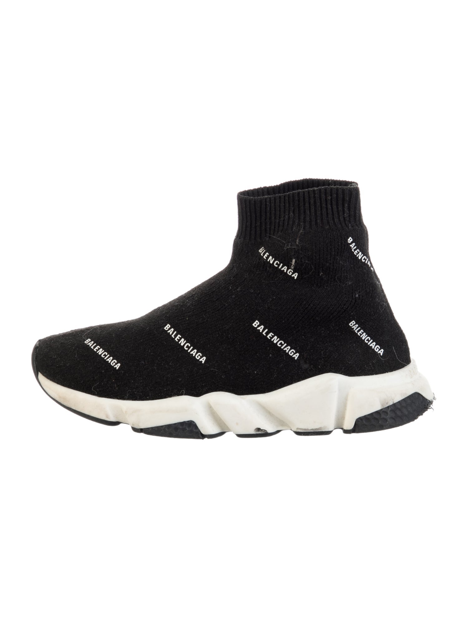 Balenciaga Toddler Boys' Monogram Speed 2.0 Knit Sneakers