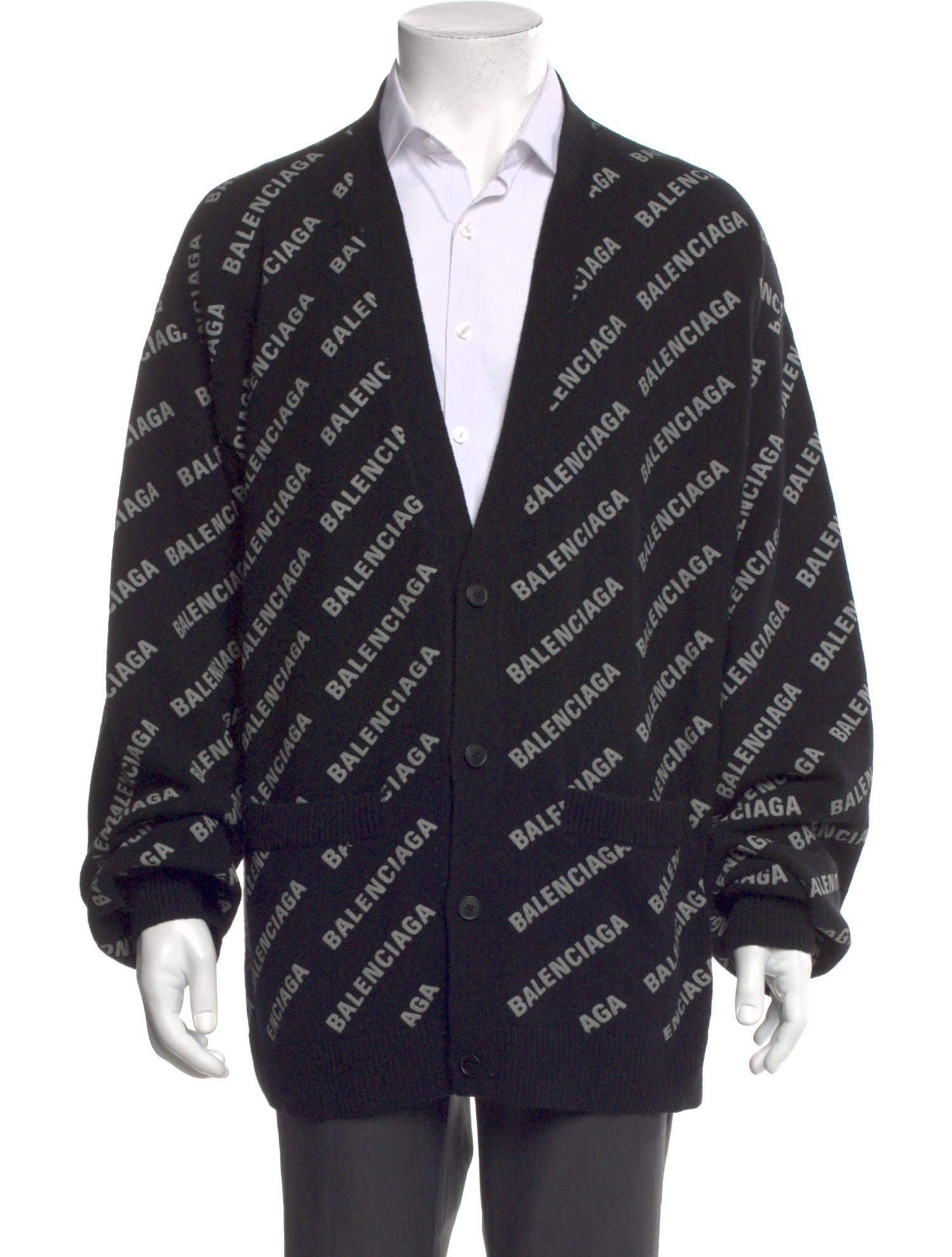 Balenciaga 2022 All Over Cardigan w/ Tags