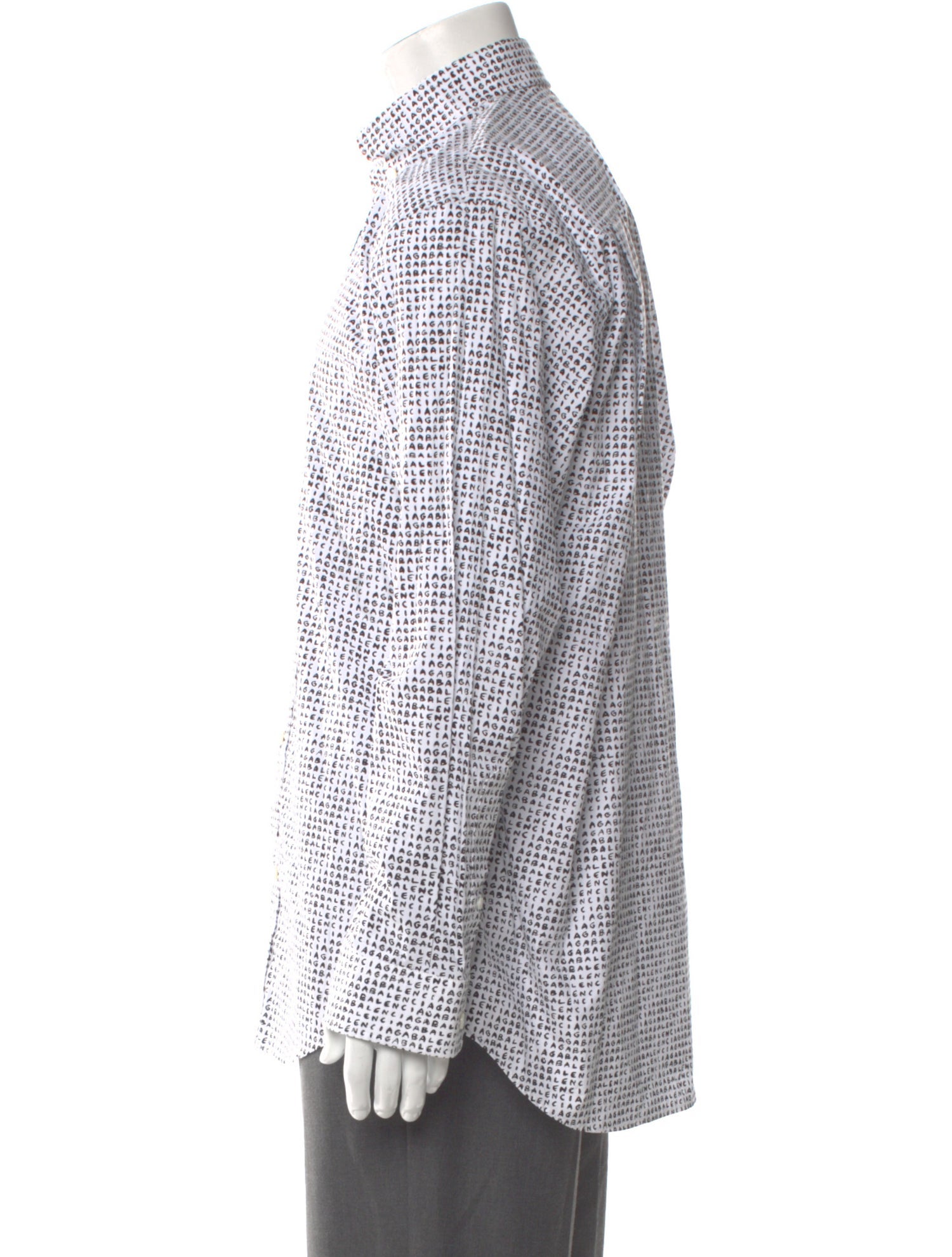 Balenciaga 2021 Plaid Print Shirt w/ Tags