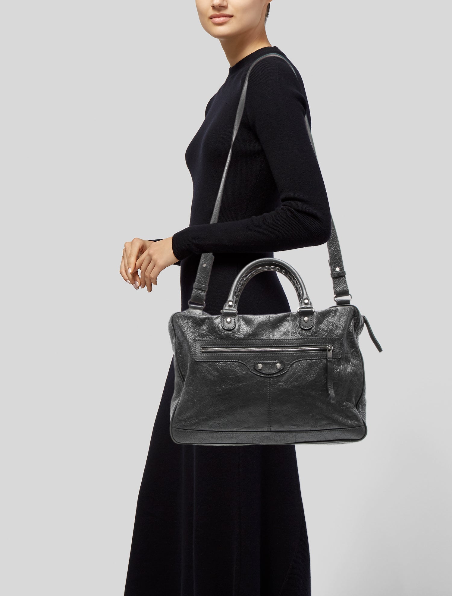 Balenciaga Leather Arena