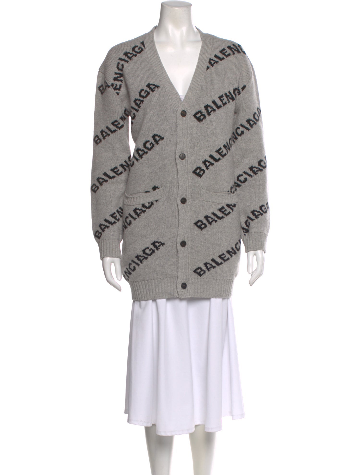 Balenciaga 2018 All Over Sweater