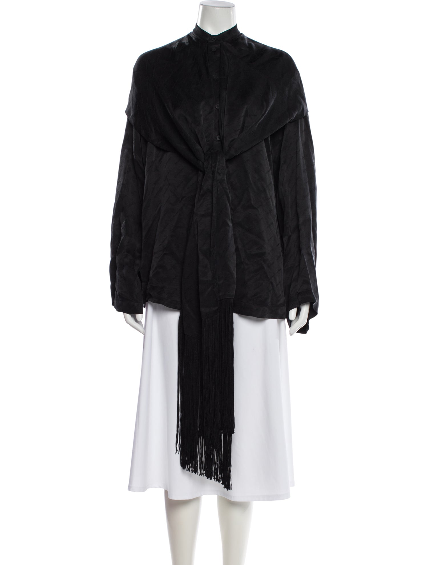 Balenciaga Long Sleeve Blouse