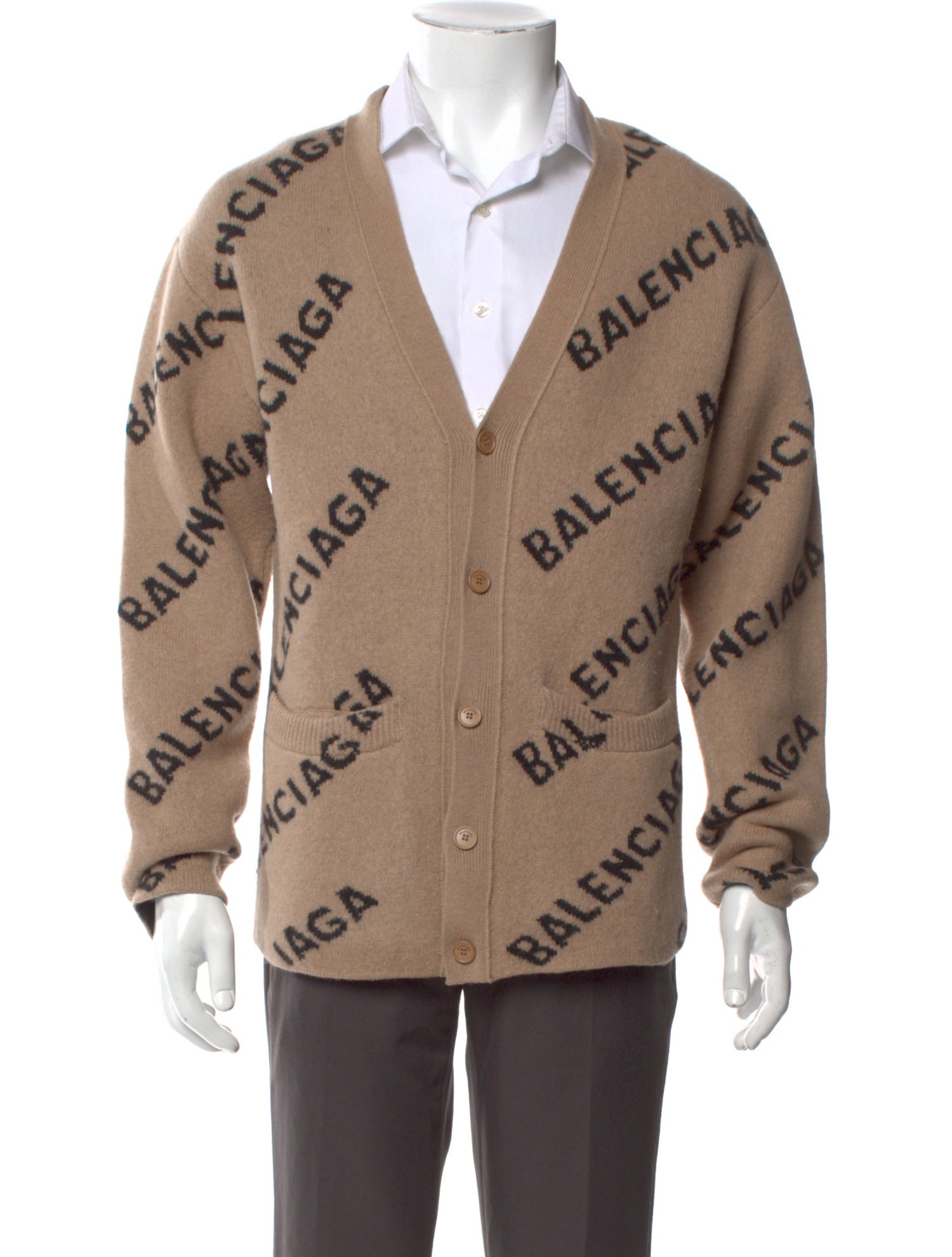 Balenciaga 2020 Wool Cardigan