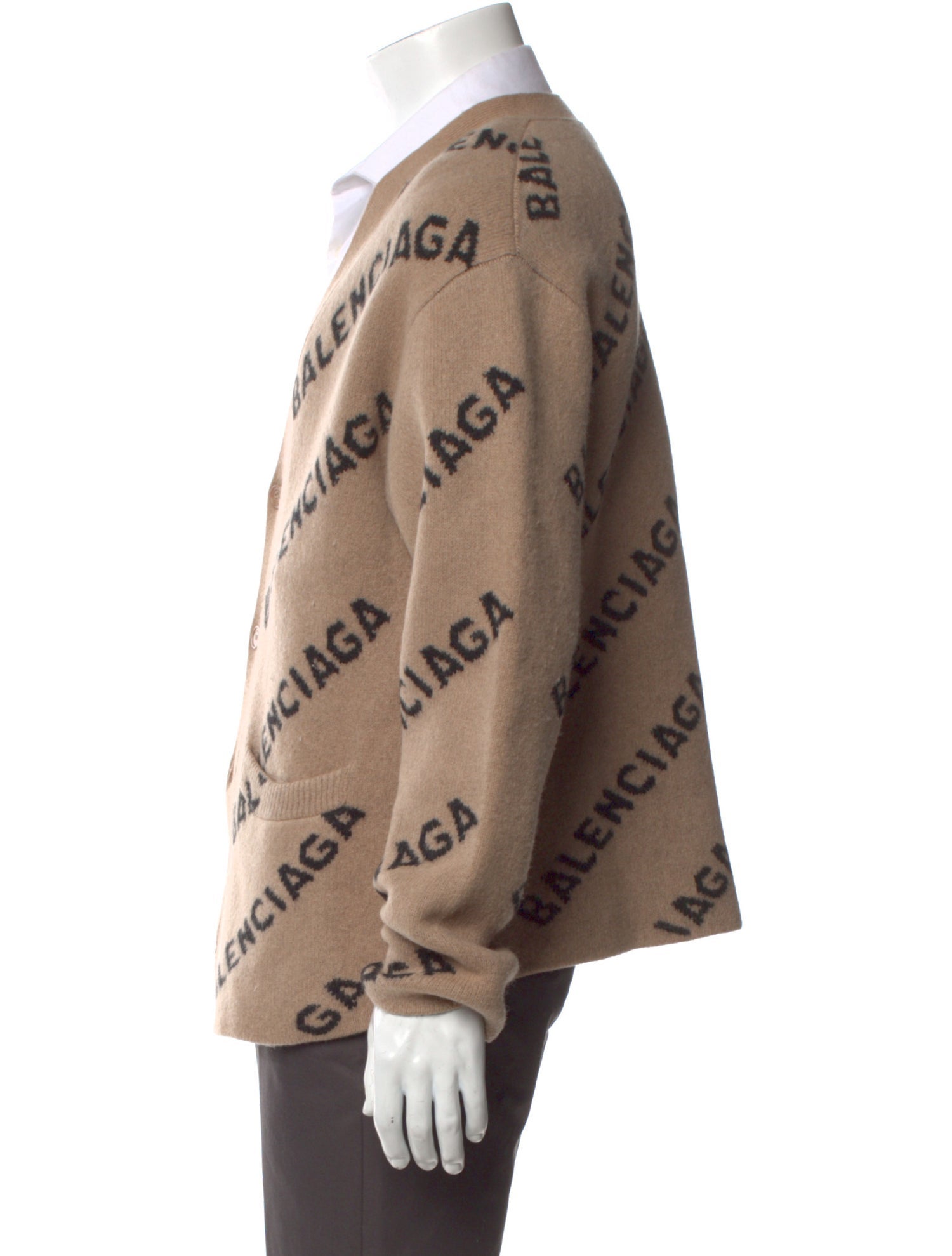 Balenciaga 2020 Wool Cardigan