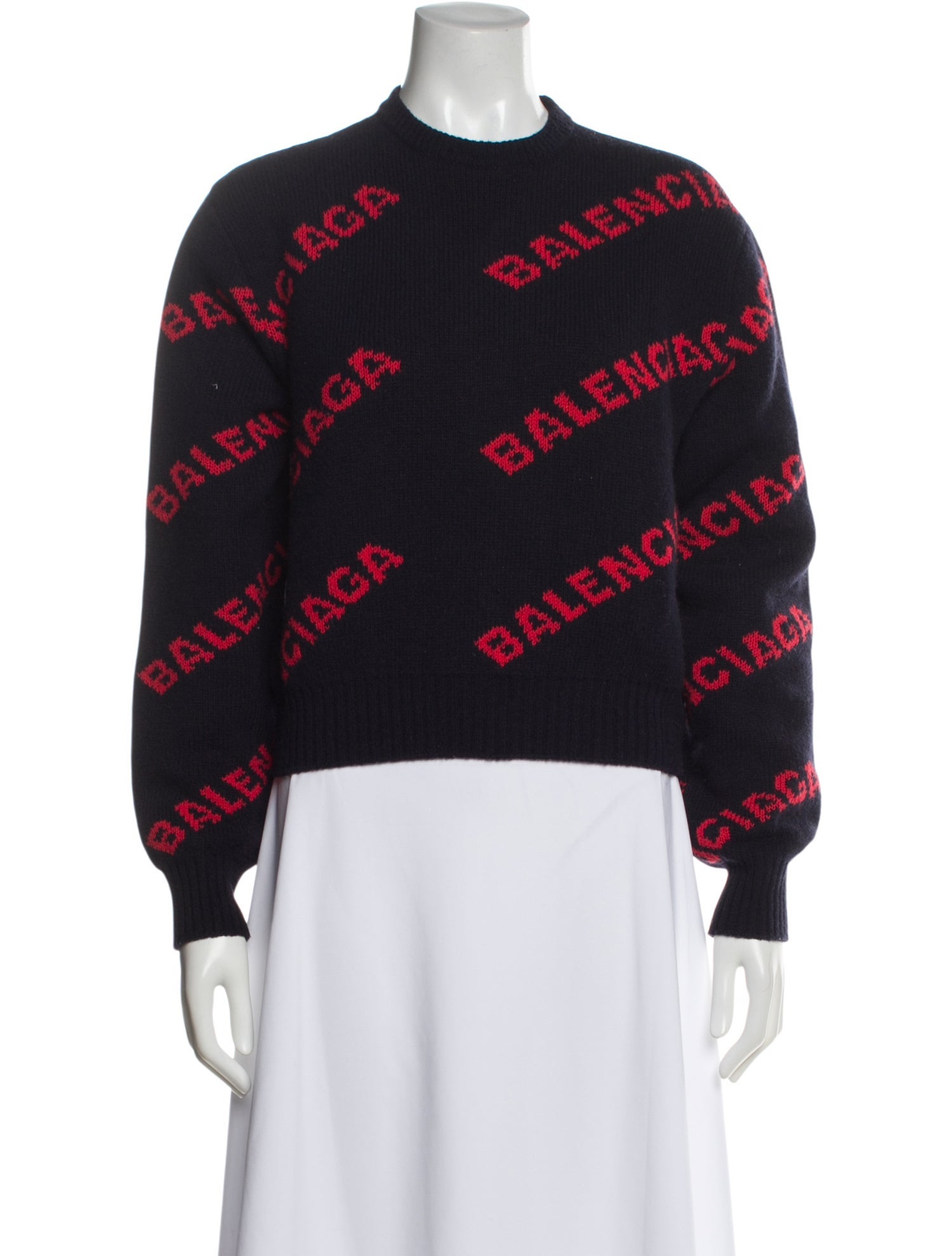 Balenciaga 2018 Virgin Wool Sweater