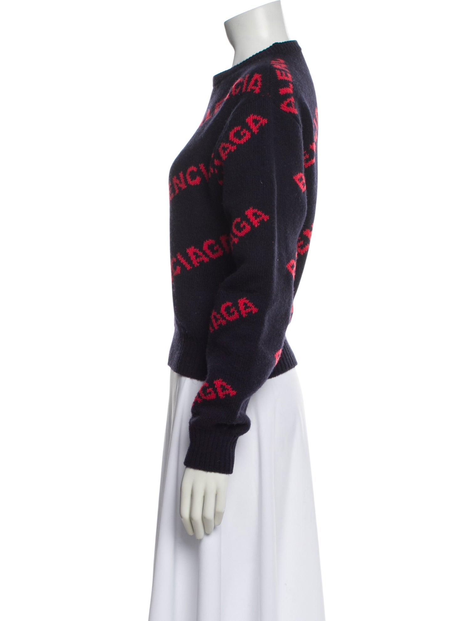 Balenciaga 2018 Virgin Wool Sweater