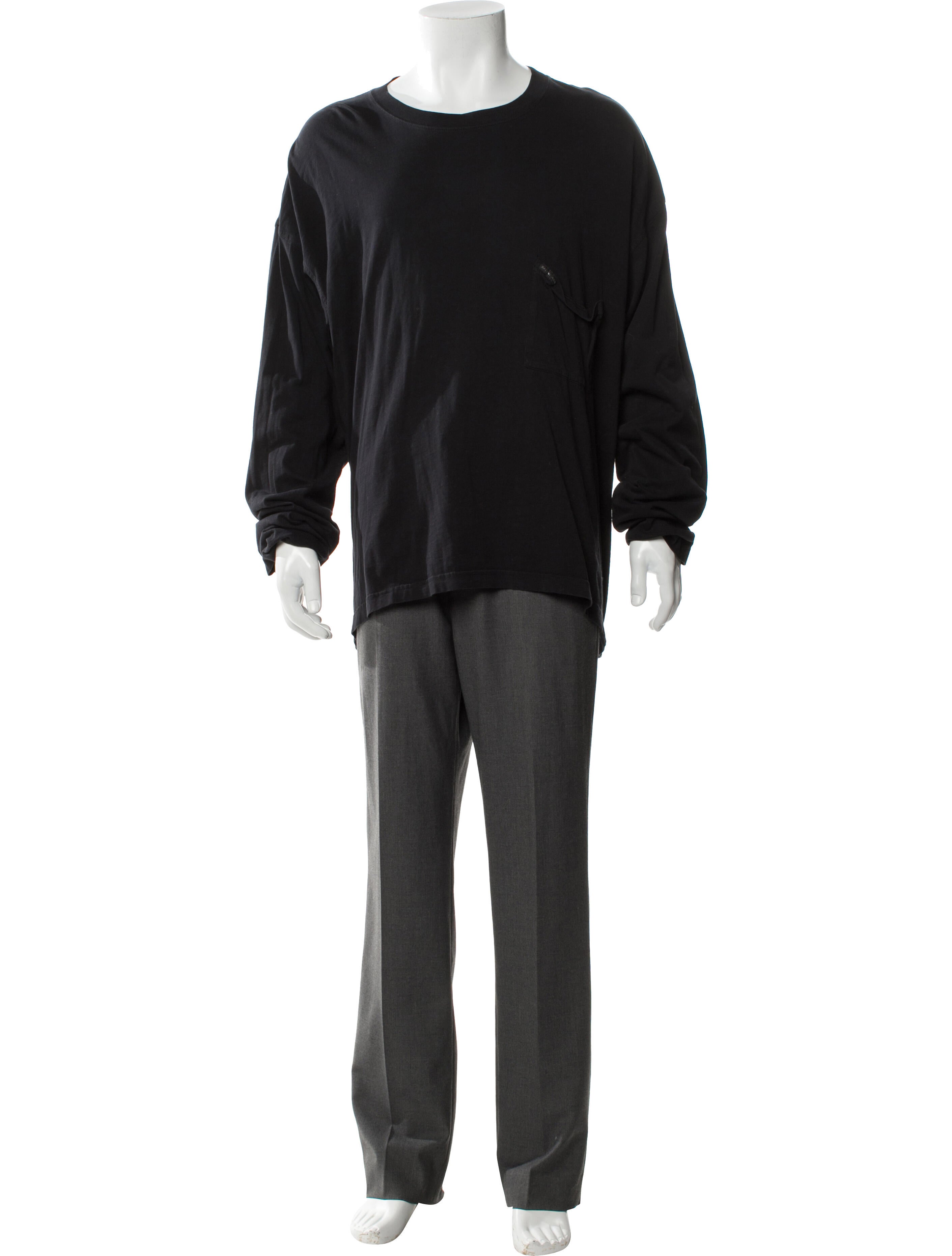 Balenciaga 2017 Signature Logo Henley