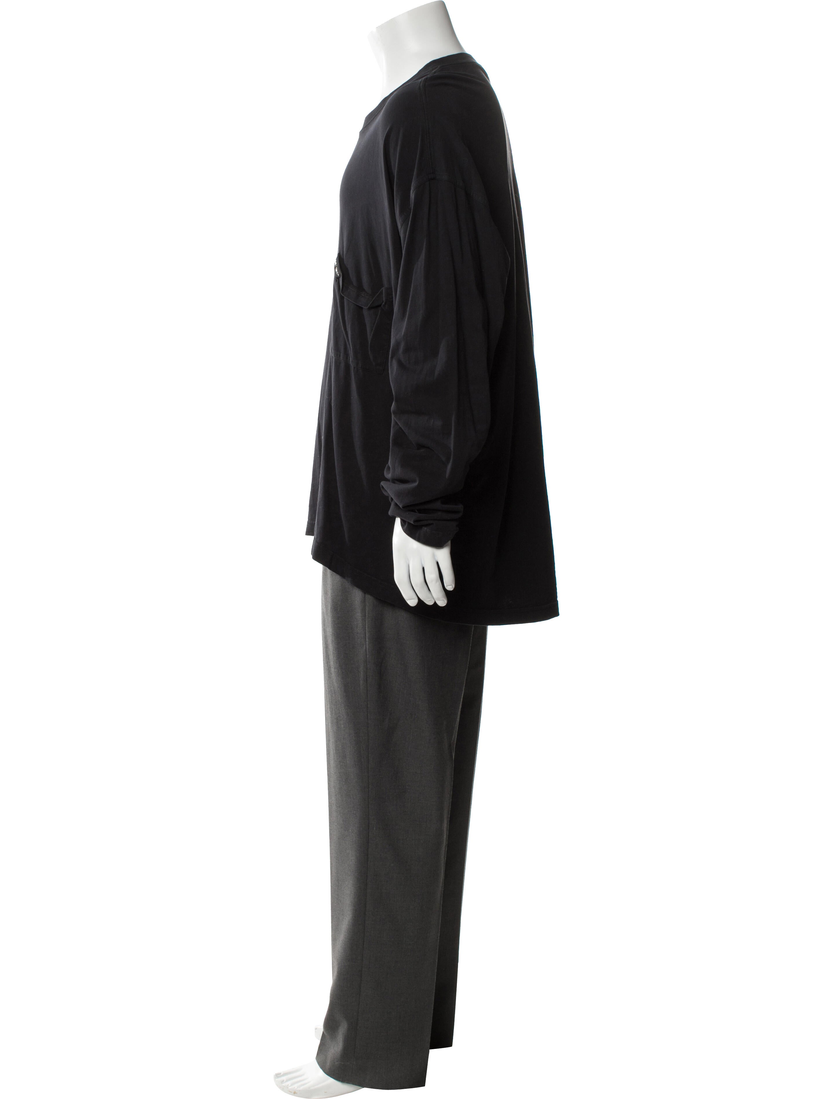 Balenciaga 2017 Signature Logo Henley