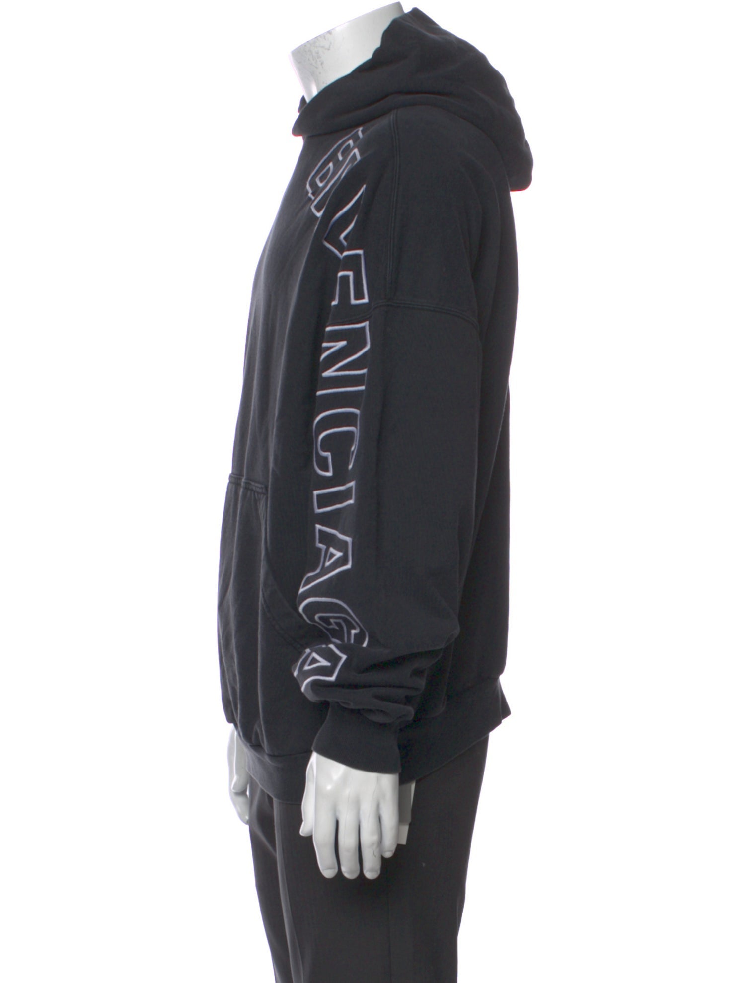 Balenciaga 2023 Graphic Print Hoodie