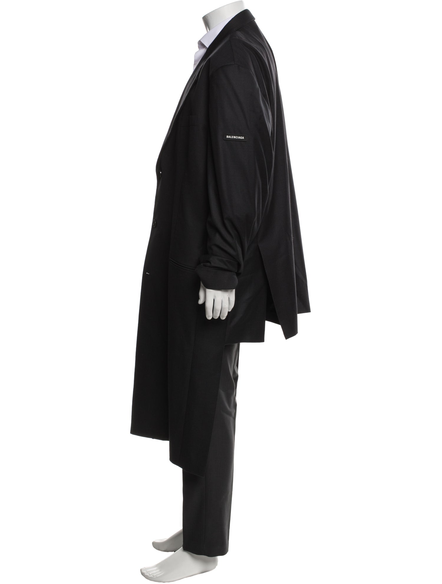 Balenciaga 2020 Wool Overcoat