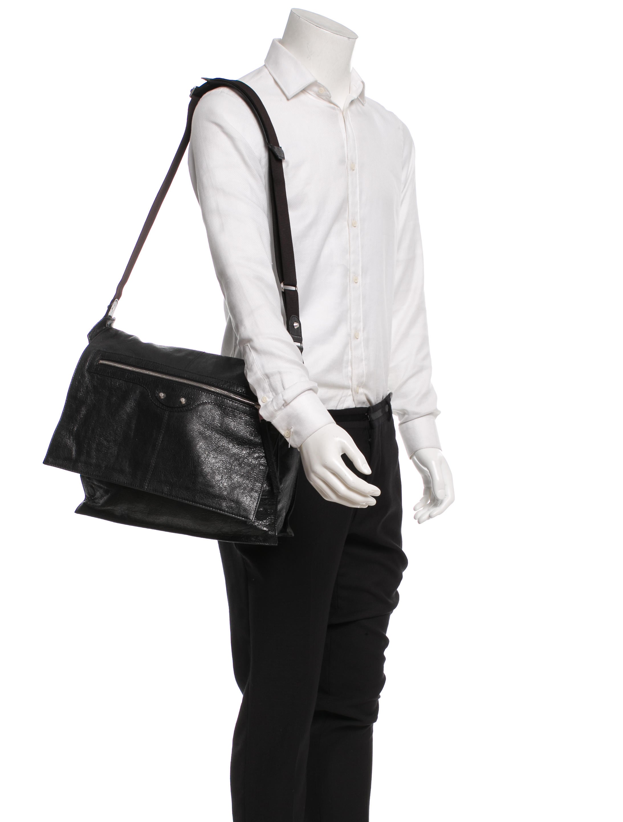 Balenciaga Motocross Arena Messenger Bag Bags BAL37346 The RealReal