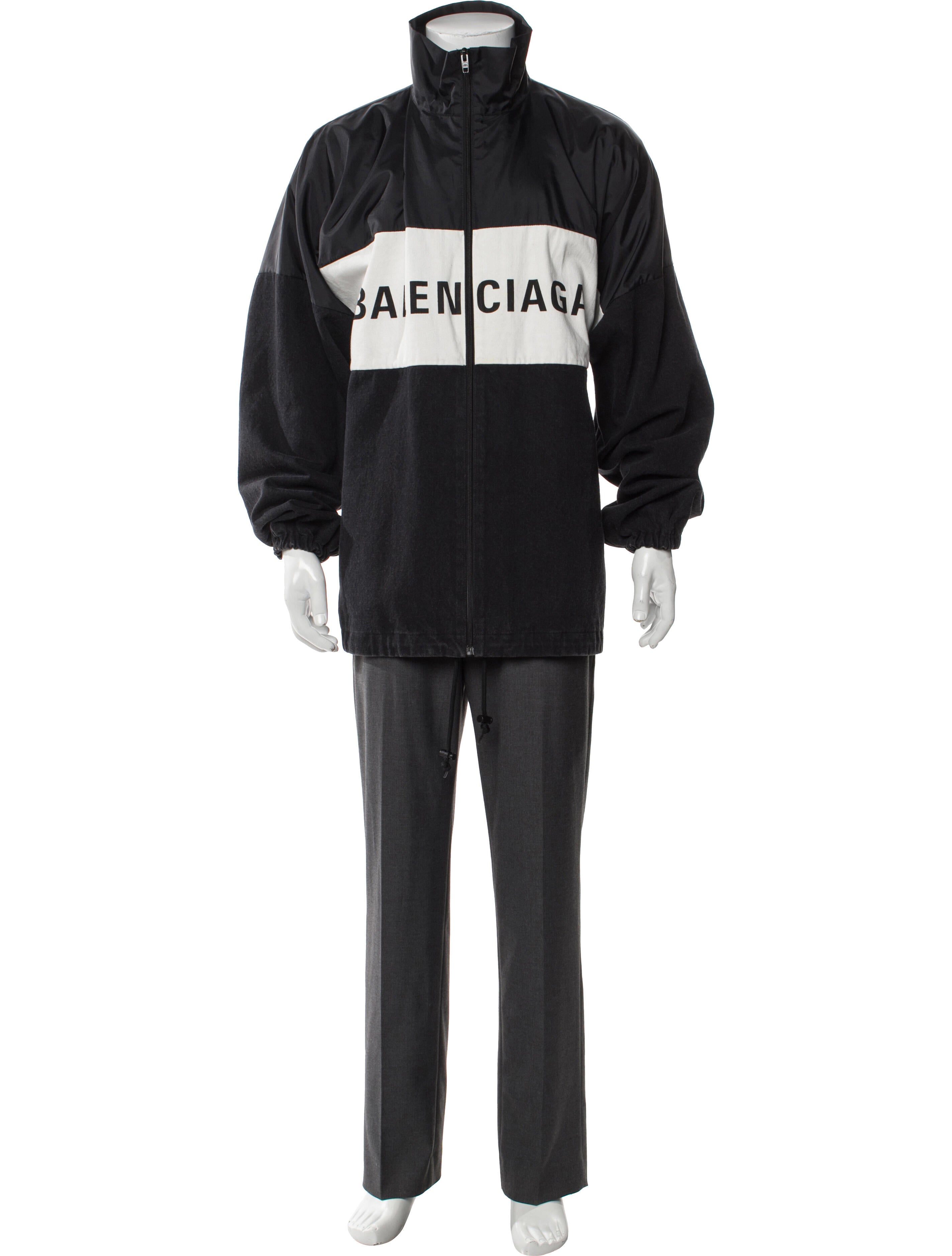 Balenciaga 2021 Signature Logo Jacket