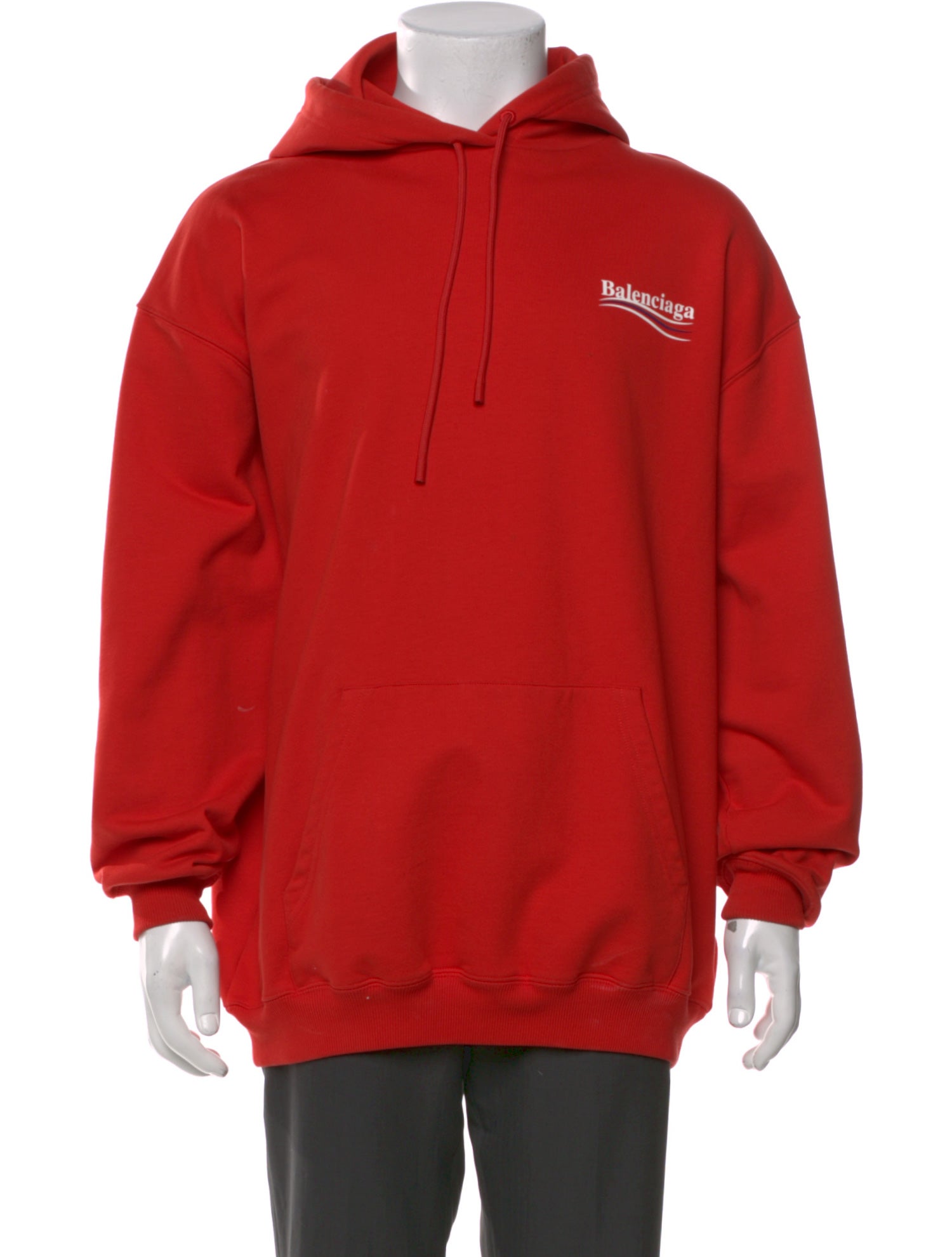 Balenciaga 2018 Signature Logo Hoodie