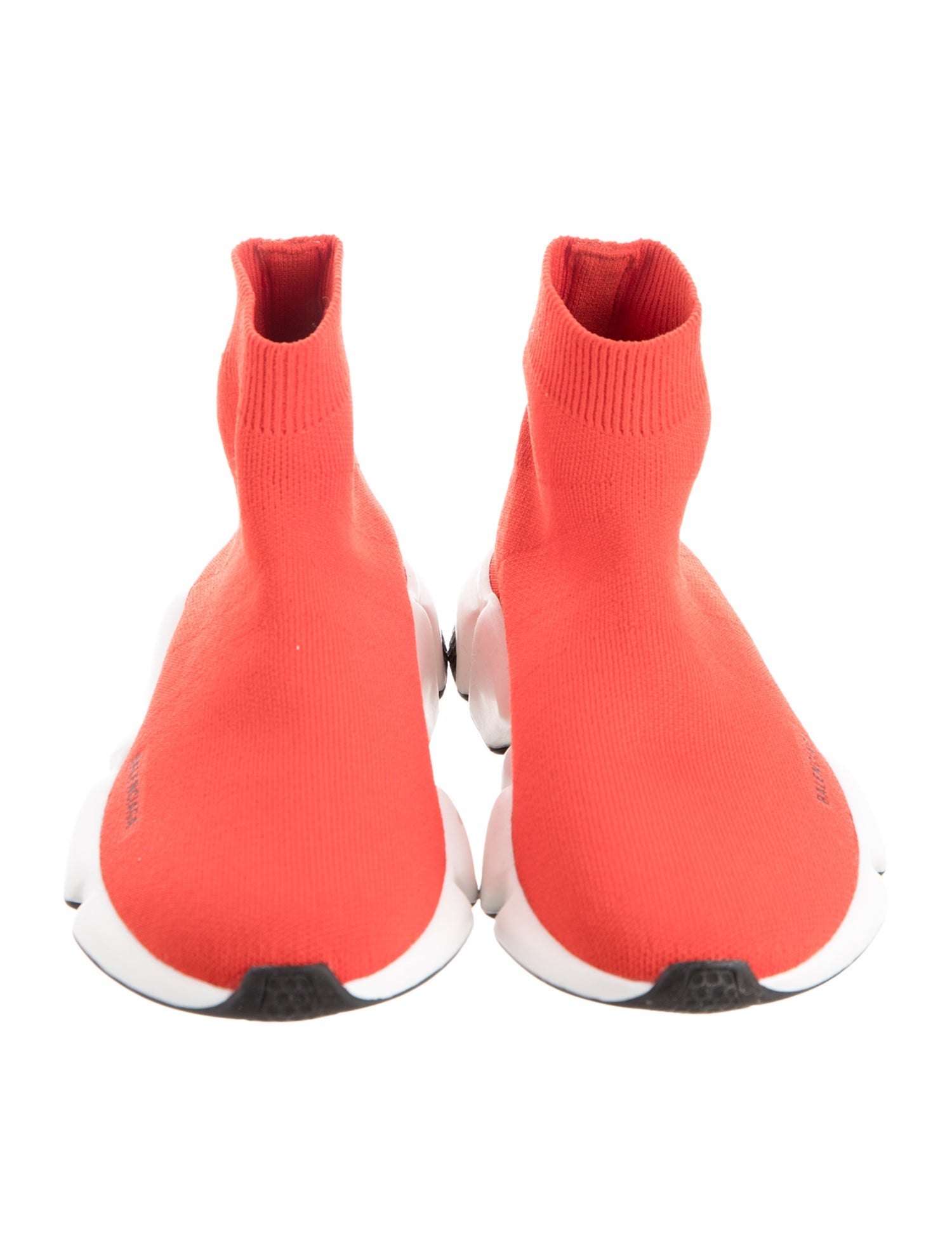 Balenciaga Knit Logo Speed Sneakers