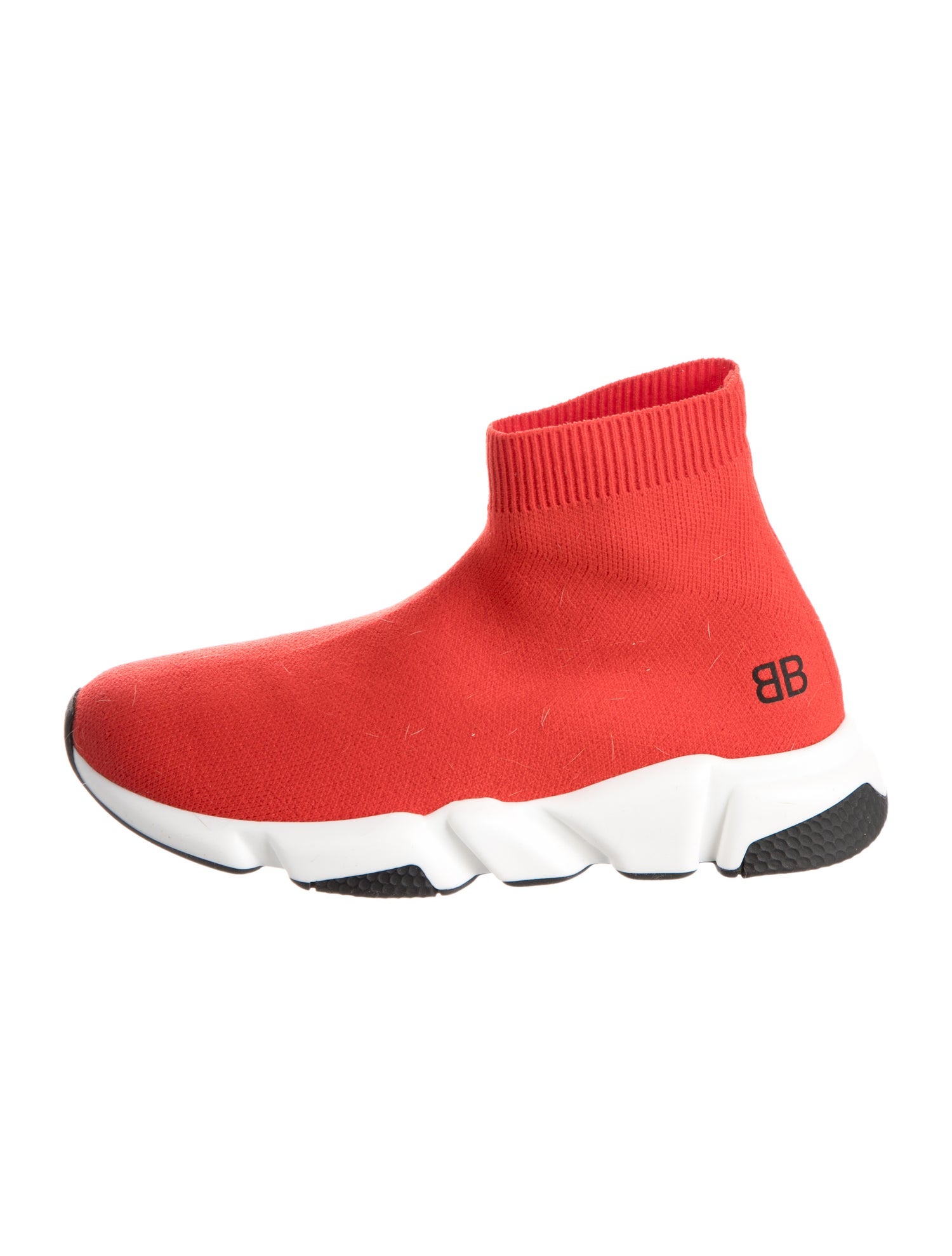 Balenciaga Knit Logo Speed Sneakers