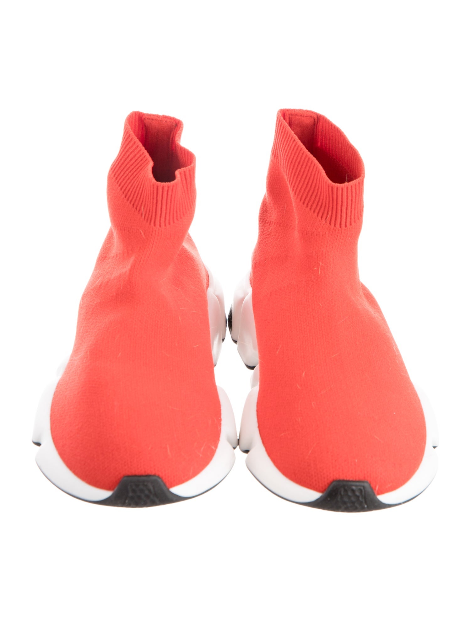 Balenciaga Knit Logo Speed Sneakers