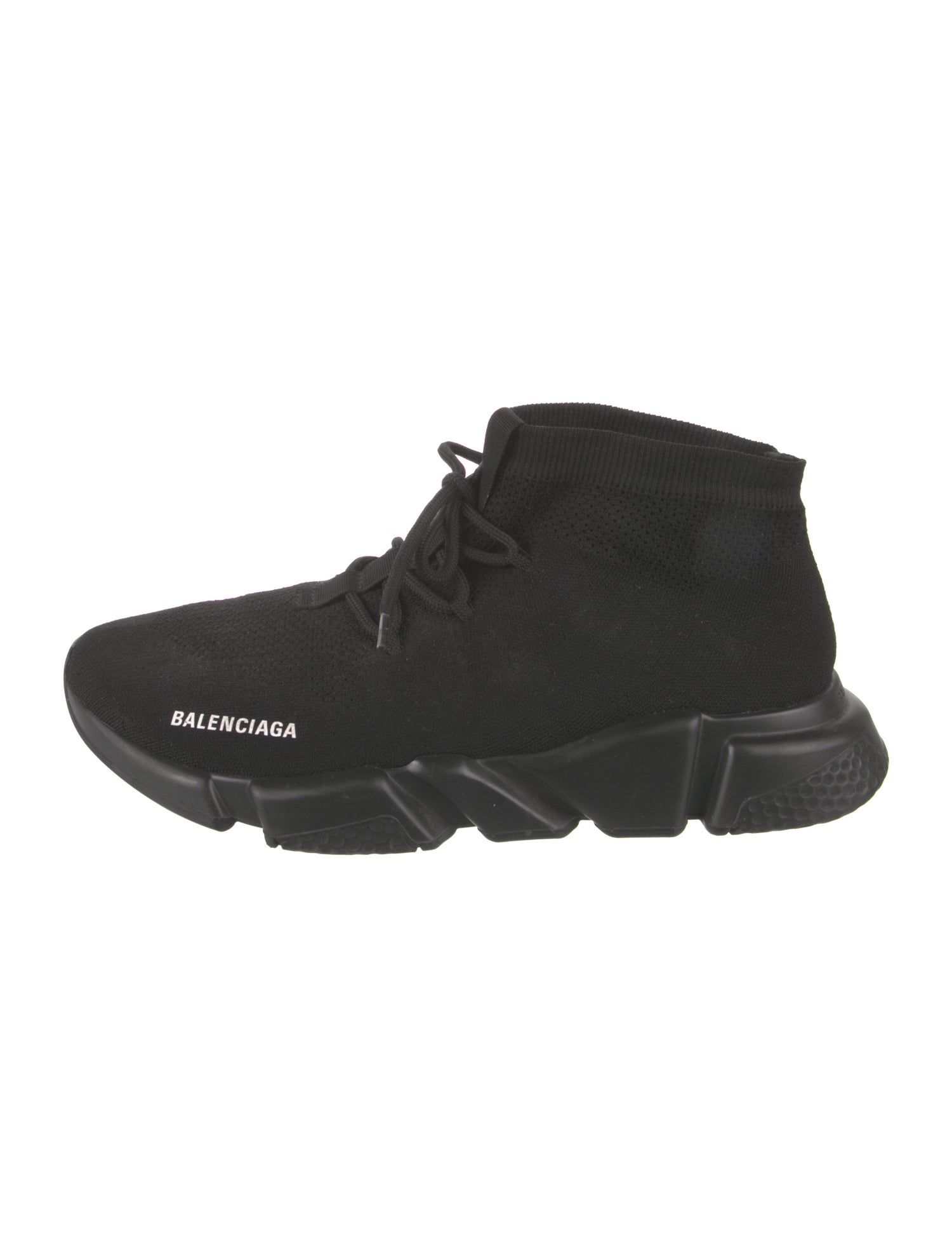 Balenciaga Speed Trainer Lace Up Sock Sneakers