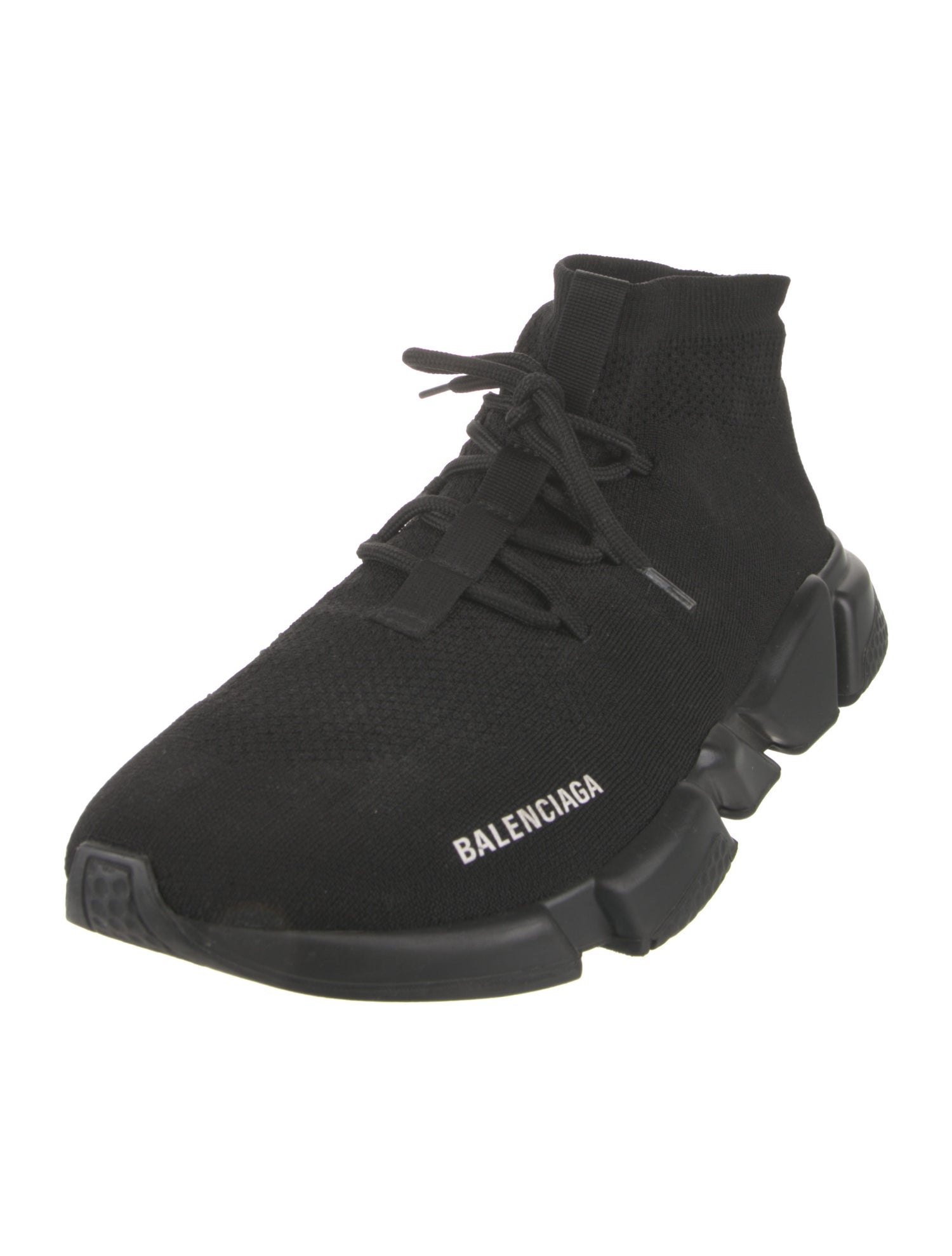 Balenciaga Speed Trainer Lace Up Sock Sneakers