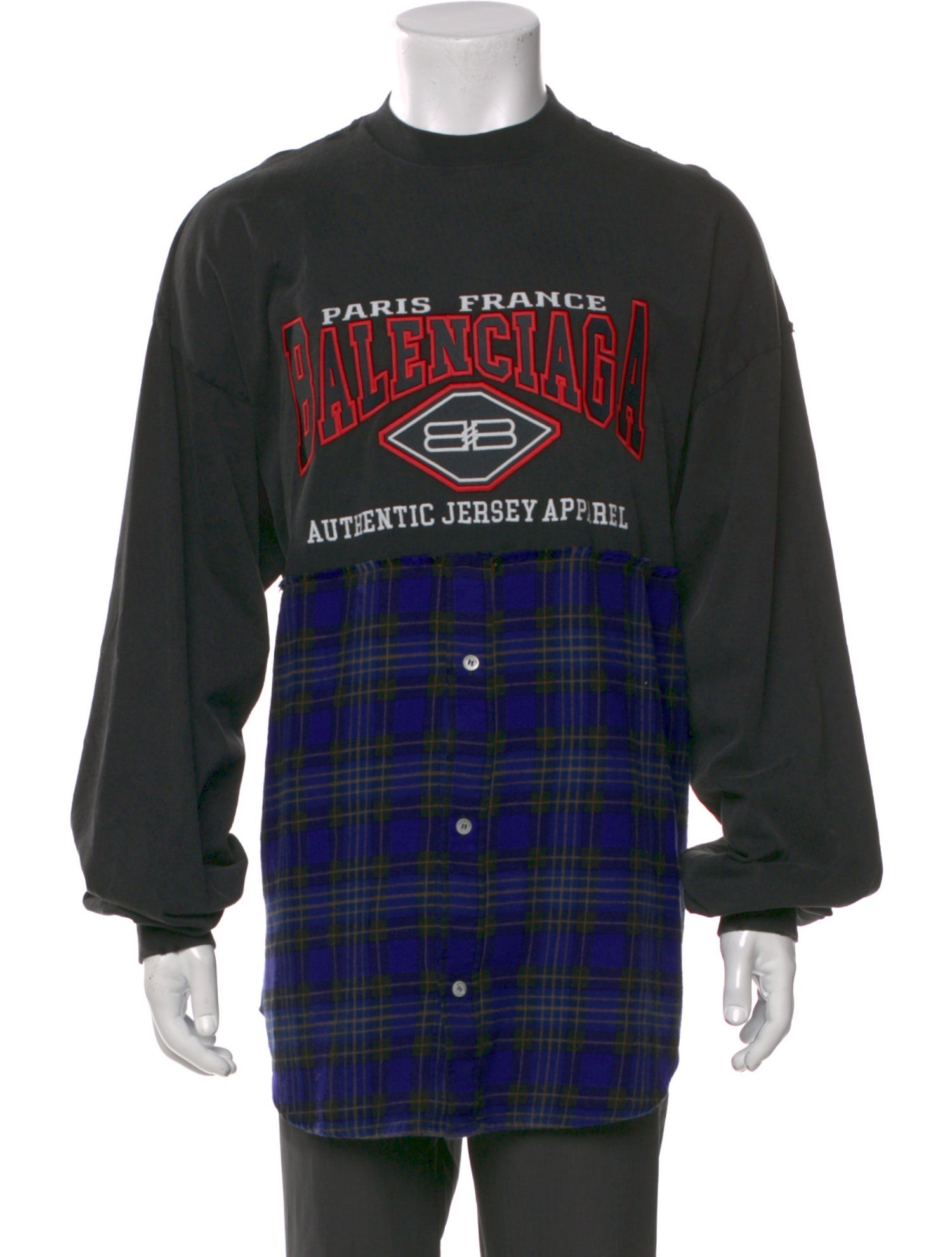 Balenciaga 2021 Printed Shirt