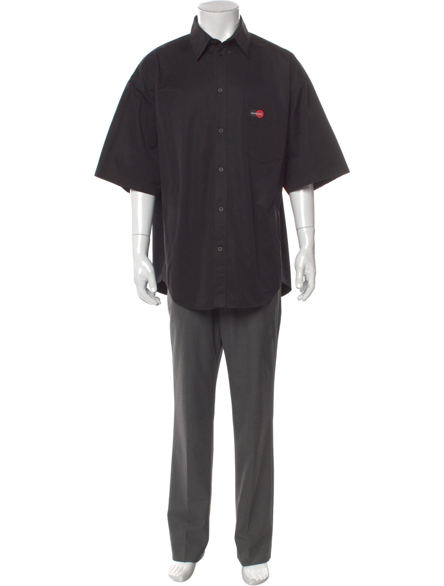 Balenciaga 2019 Three-Quarter Sleeve Shirt