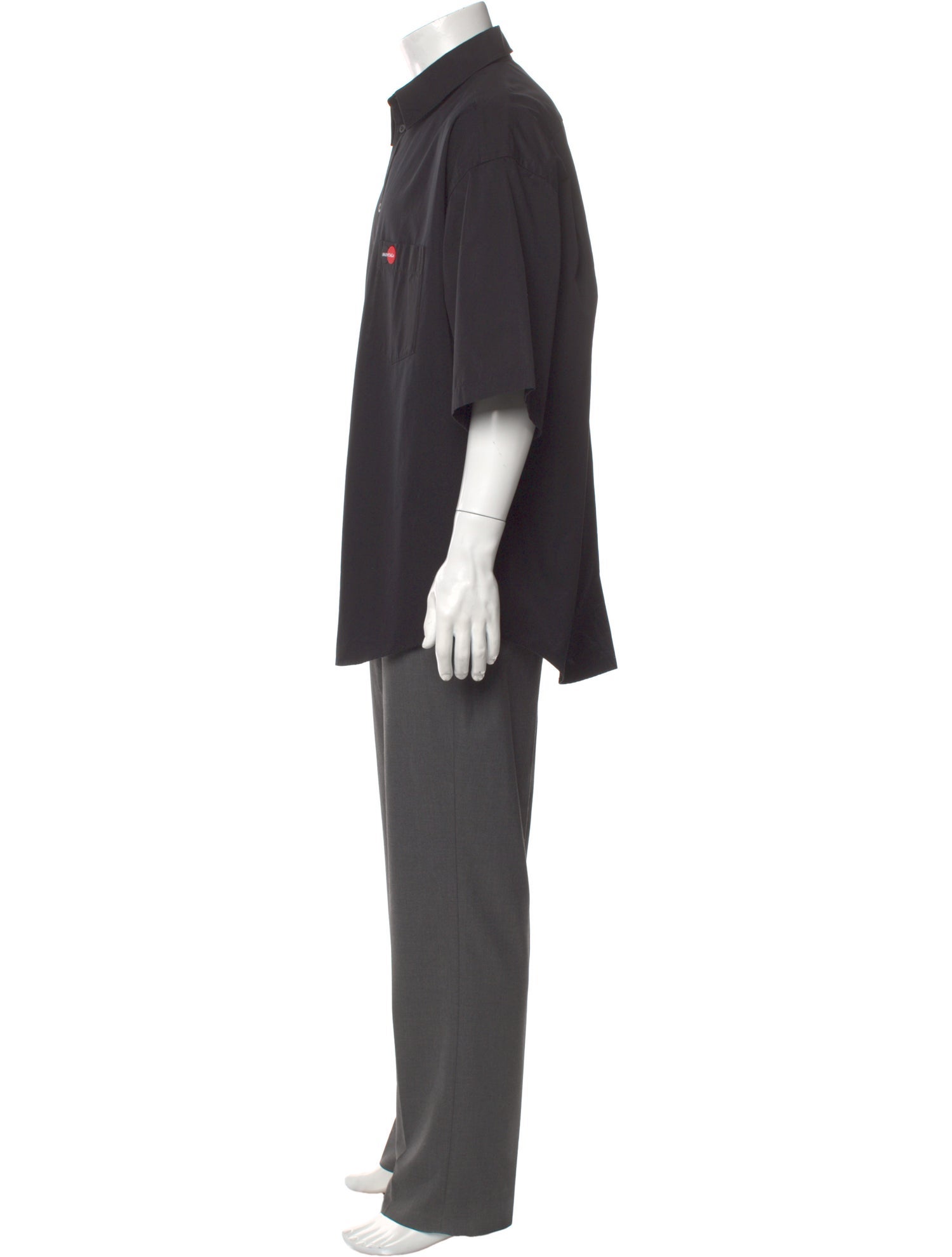 Balenciaga 2019 Three-Quarter Sleeve Shirt