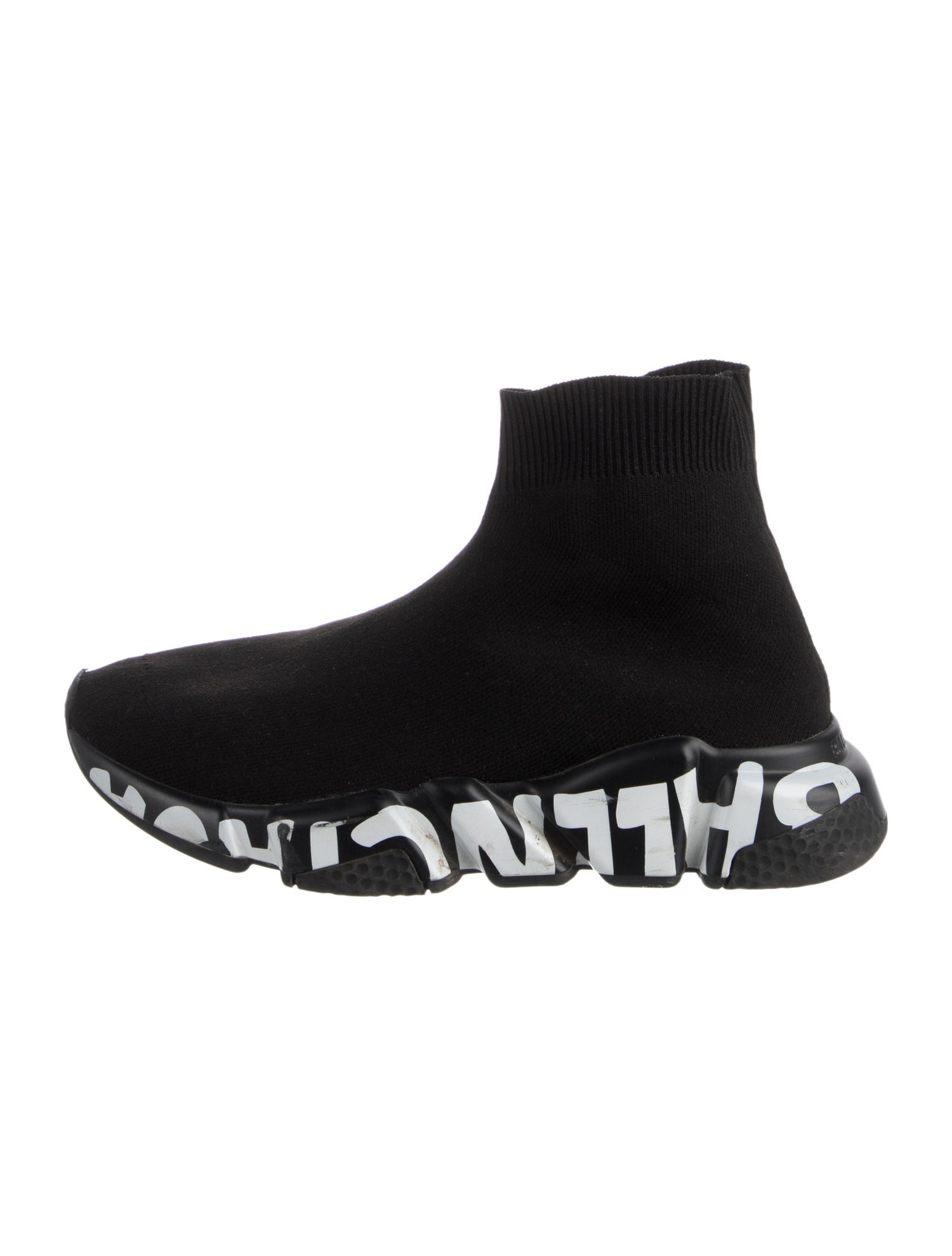 Balenciaga Speed Graffiti Sock Sneakers