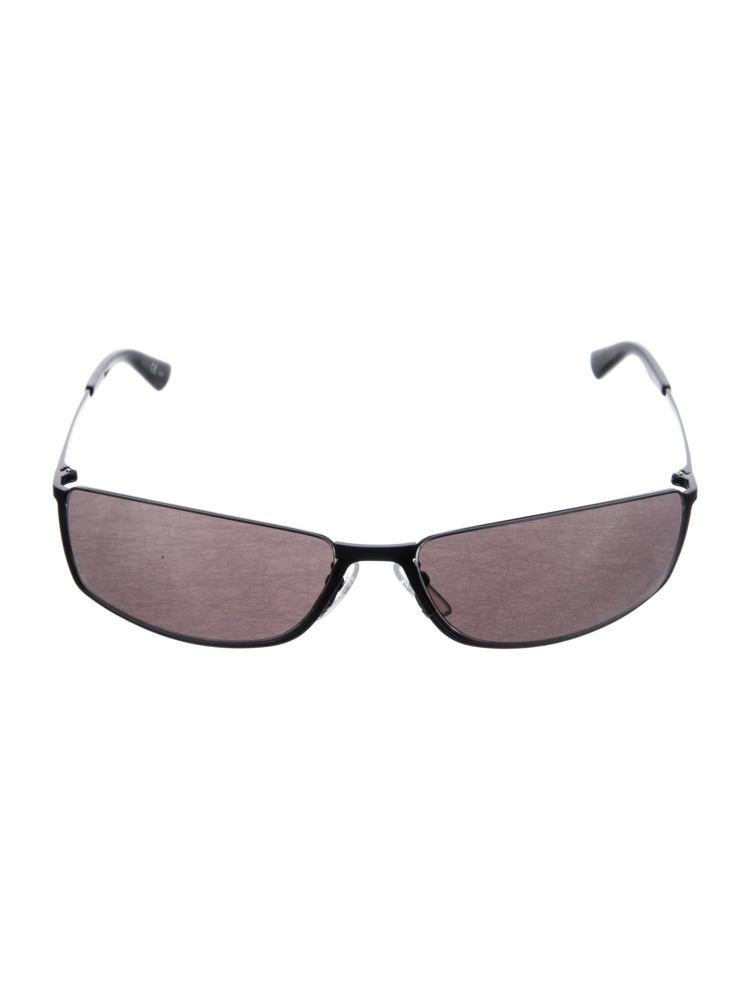 Balenciaga Square Tinted Sunglasses