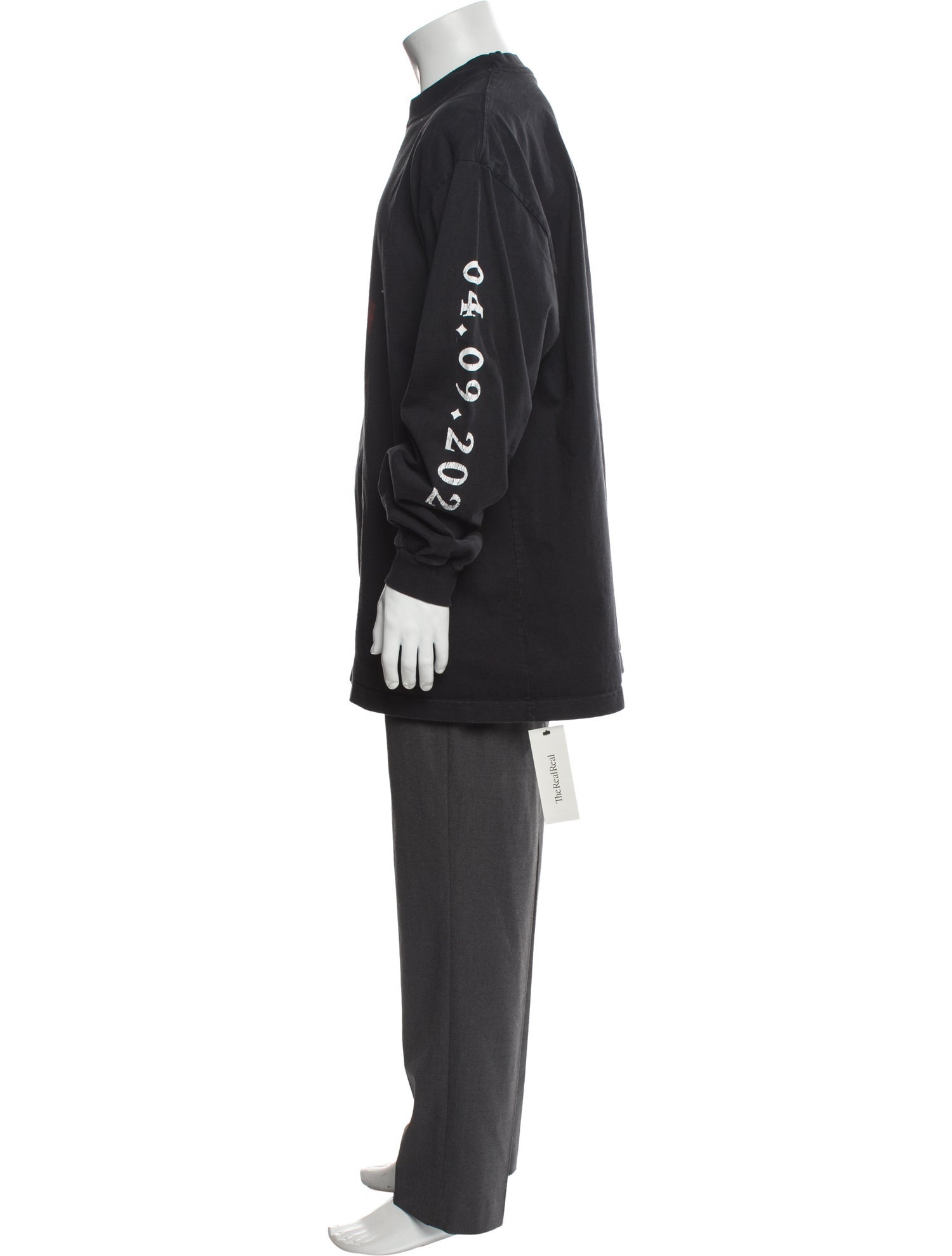 Balenciaga x DMX x Yeezy Graphic Print Henley