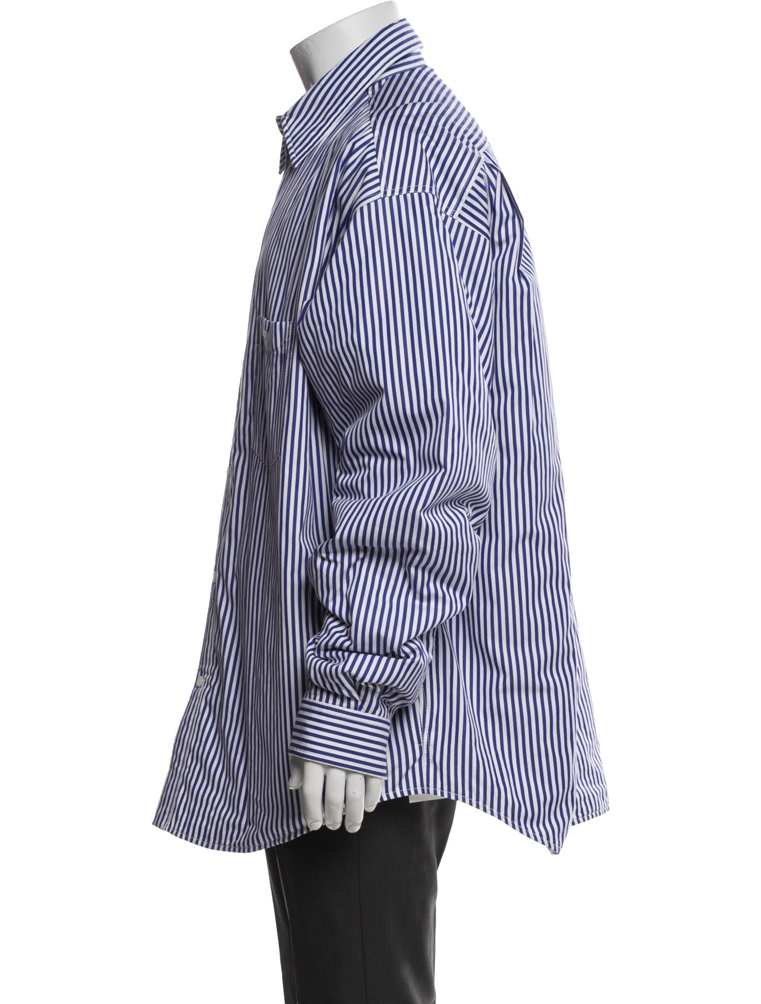 Balenciaga 2020 Striped Puffer Coat