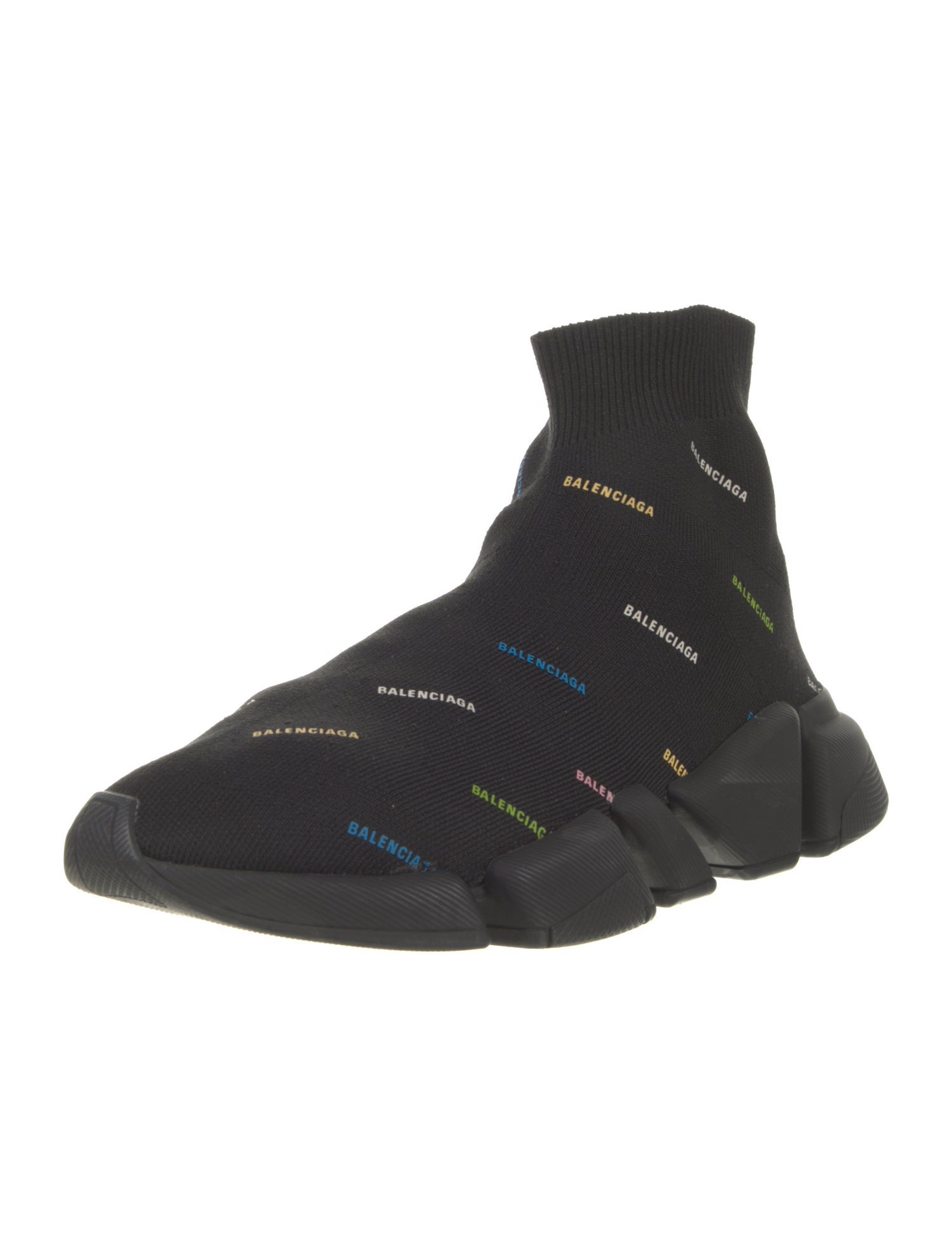 Balenciaga Speed Trainer 2.0 'All Over' Sock Sneakers