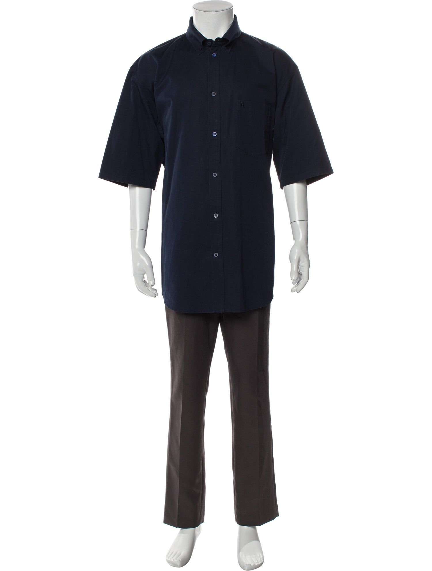 Balenciaga 2020 Signature Logo Shirt