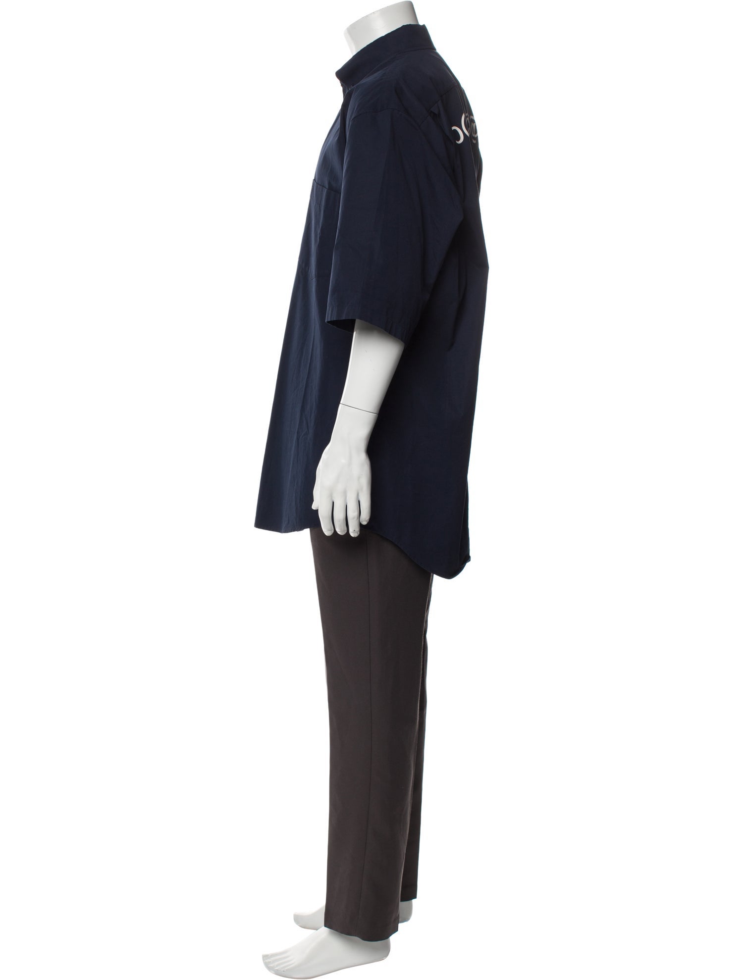 Balenciaga 2020 Signature Logo Shirt