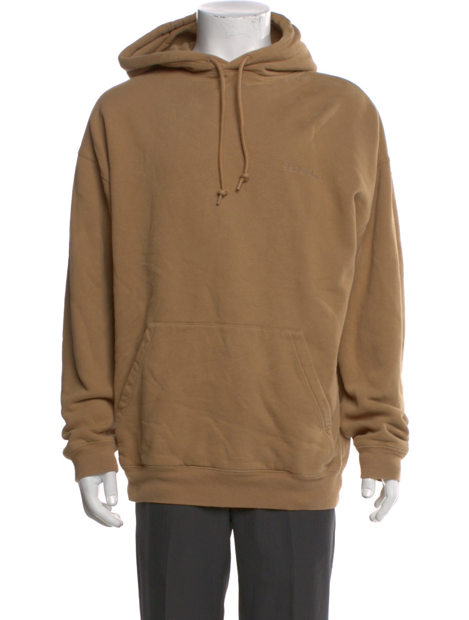 Balenciaga 2021 Signature Logo Hoodie