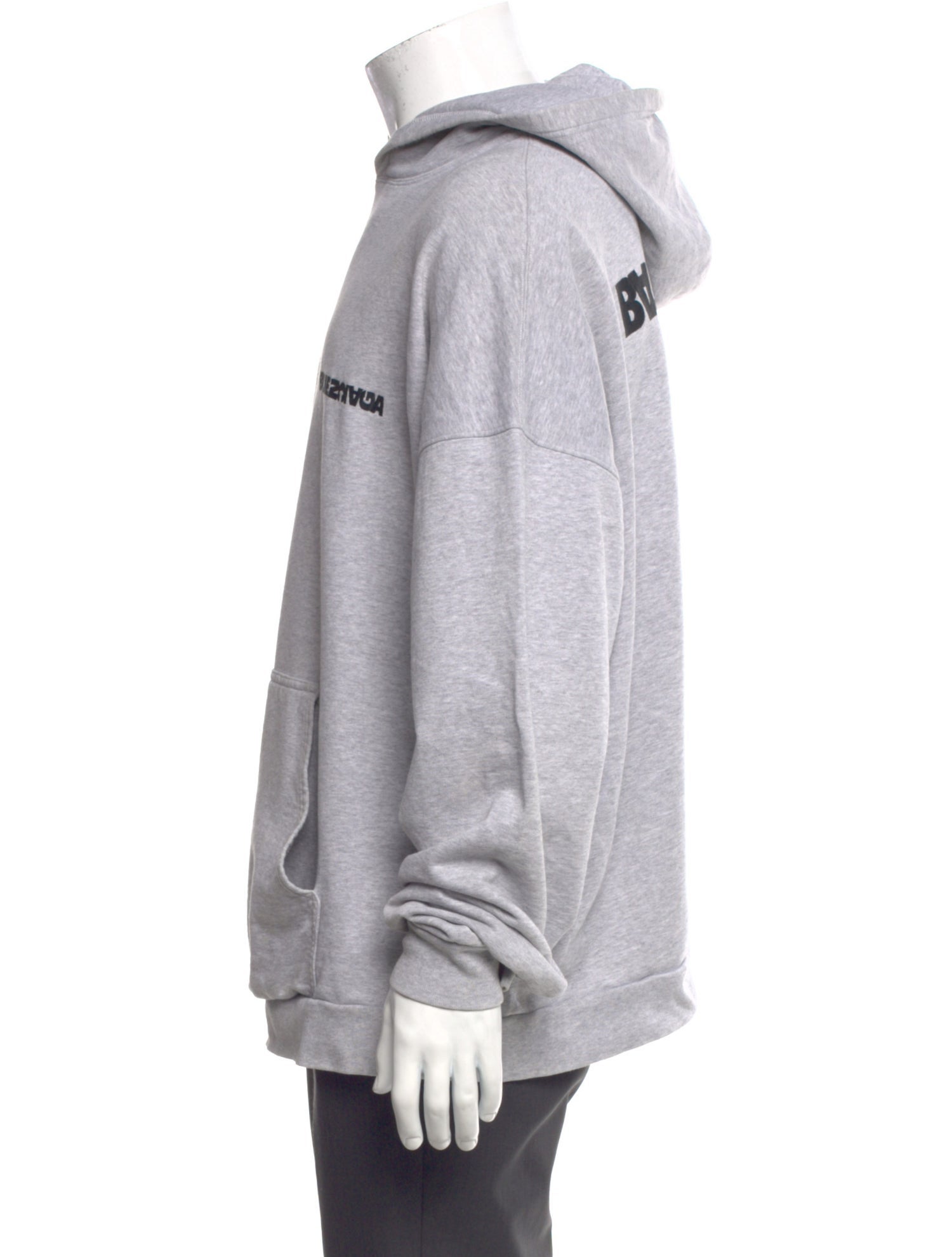 Balenciaga 2021 Graphic Print Hoodie