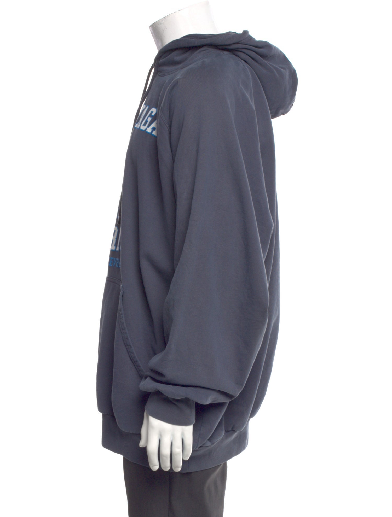 Balenciaga 2021 Graphic Print Hoodie