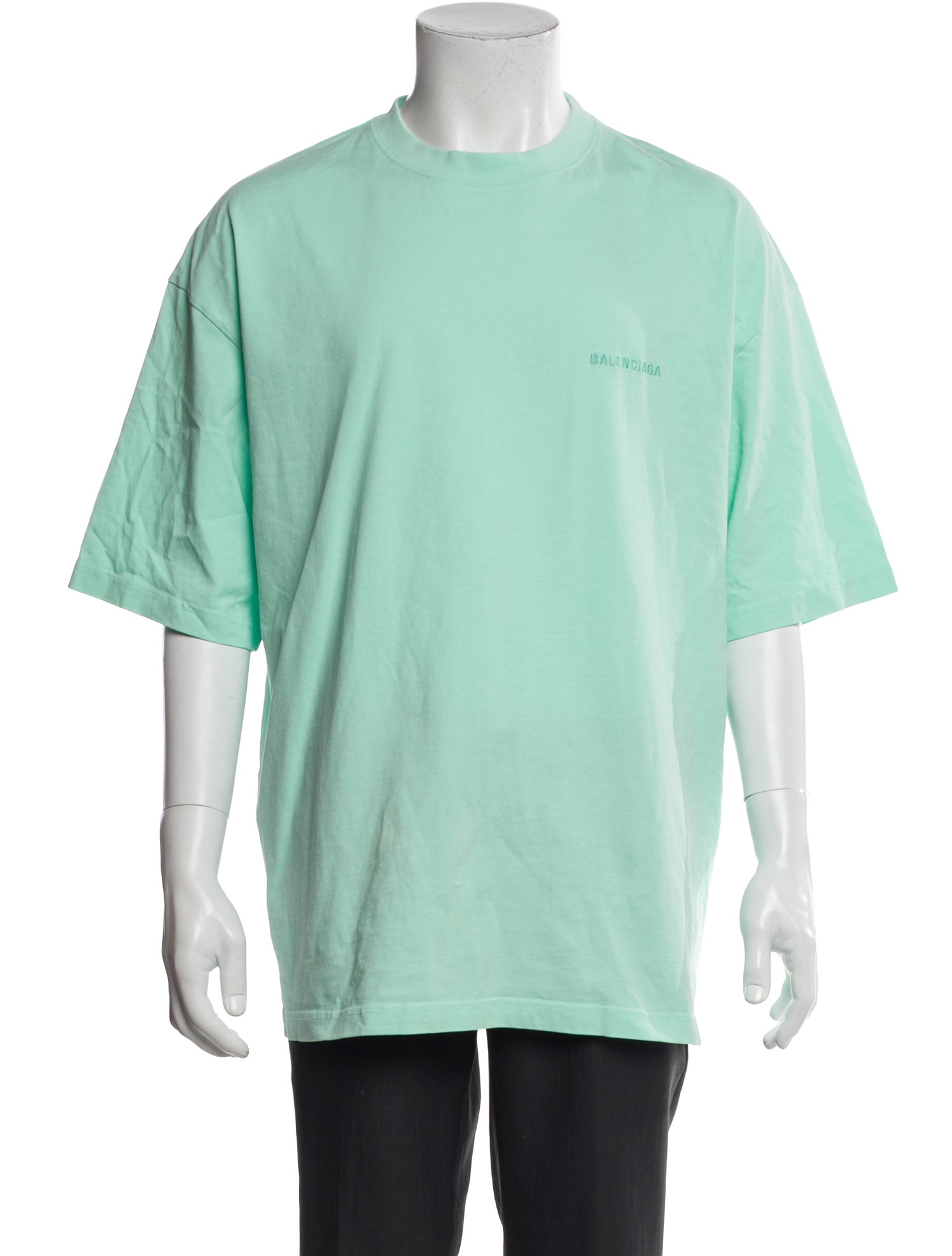 Balenciaga 2021 Signature Logo T-Shirt