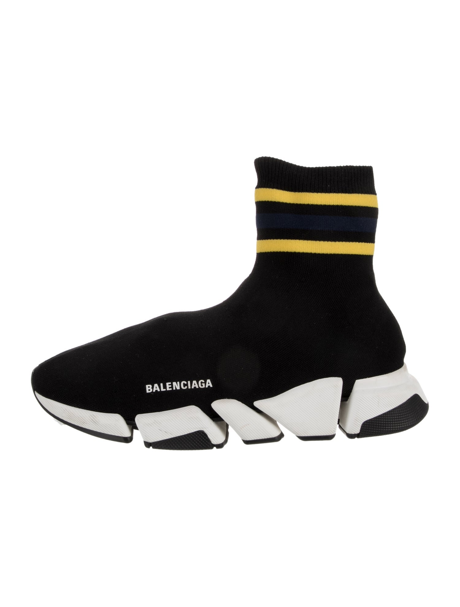 Balenciaga Speed Trainer 2.0 Stripe Sock Sneakers
