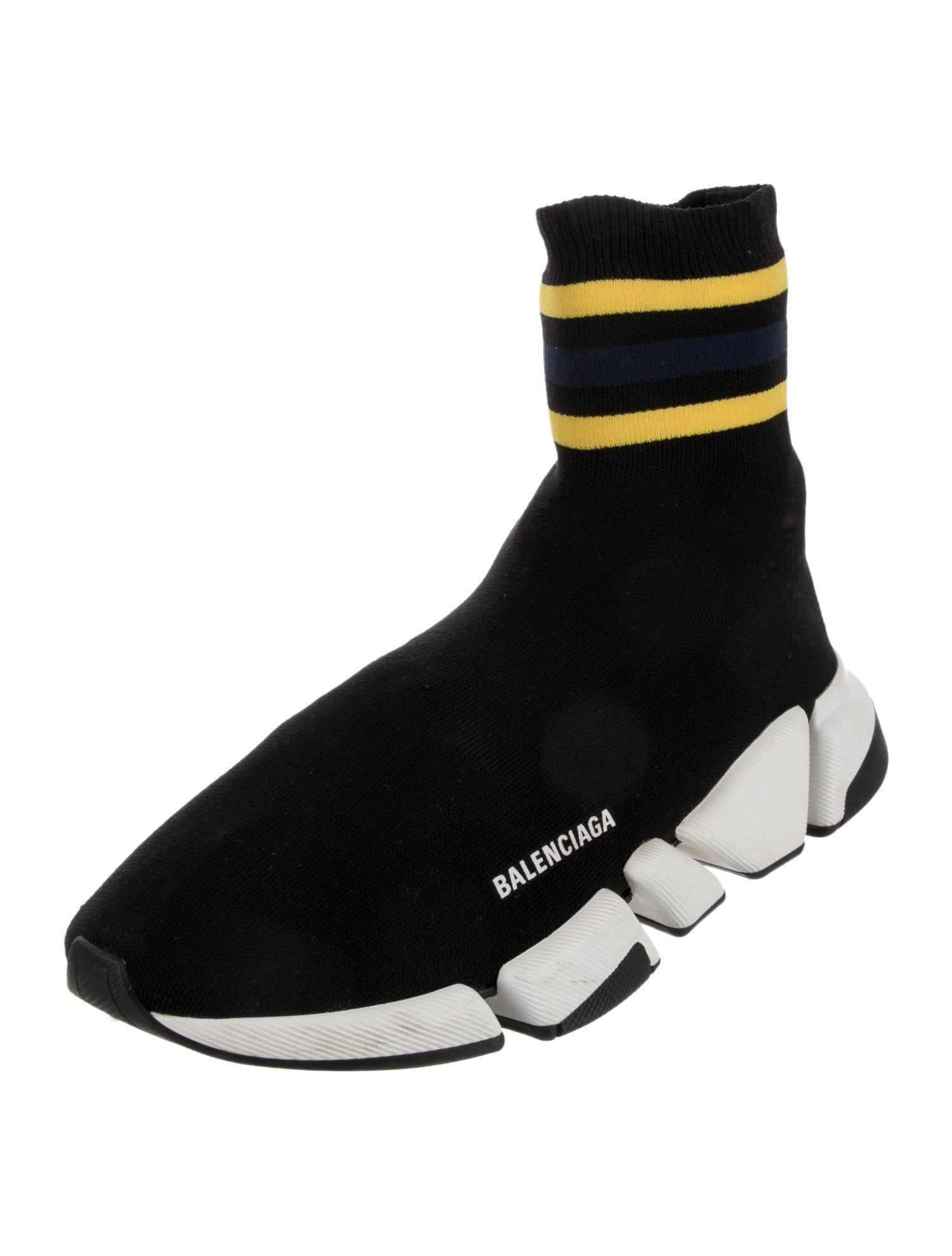 Balenciaga Speed Trainer 2.0 Stripe Sock Sneakers