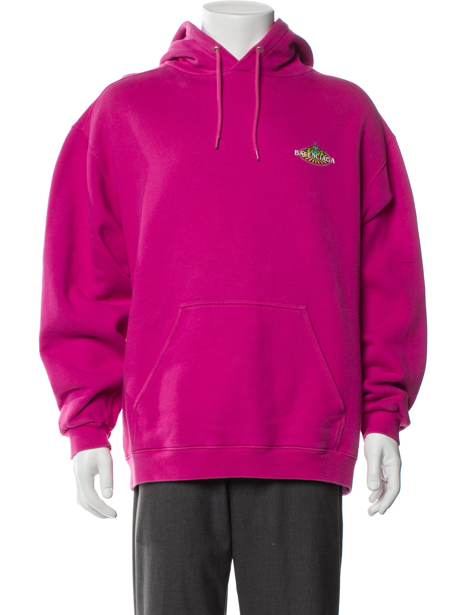 Balenciaga 2019 Graphic Print Hoodie