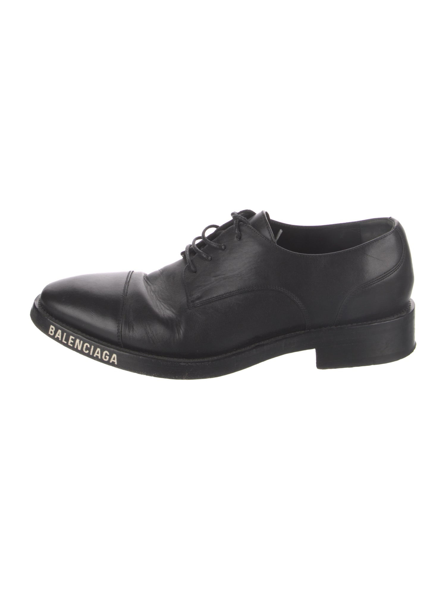 Balenciaga Leather Derby Shoes